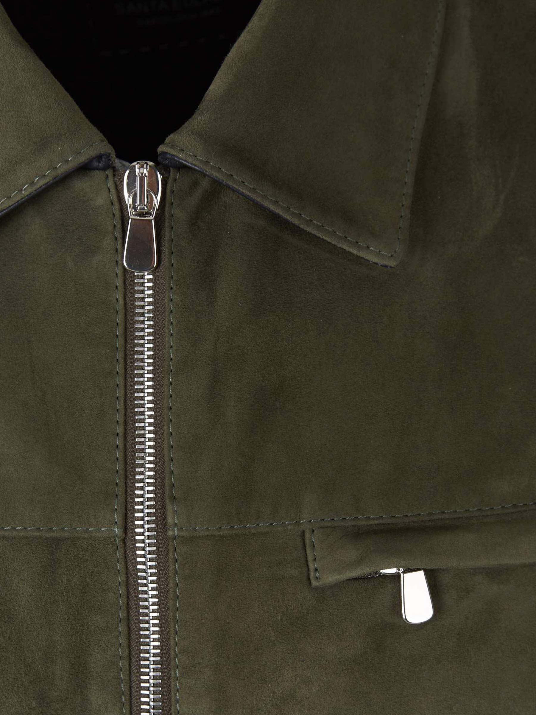 Outlet online Santa Eulalia Hombre Chaqueta Piel Ante color Burdeos sku 511-000513 01 - Foto 6