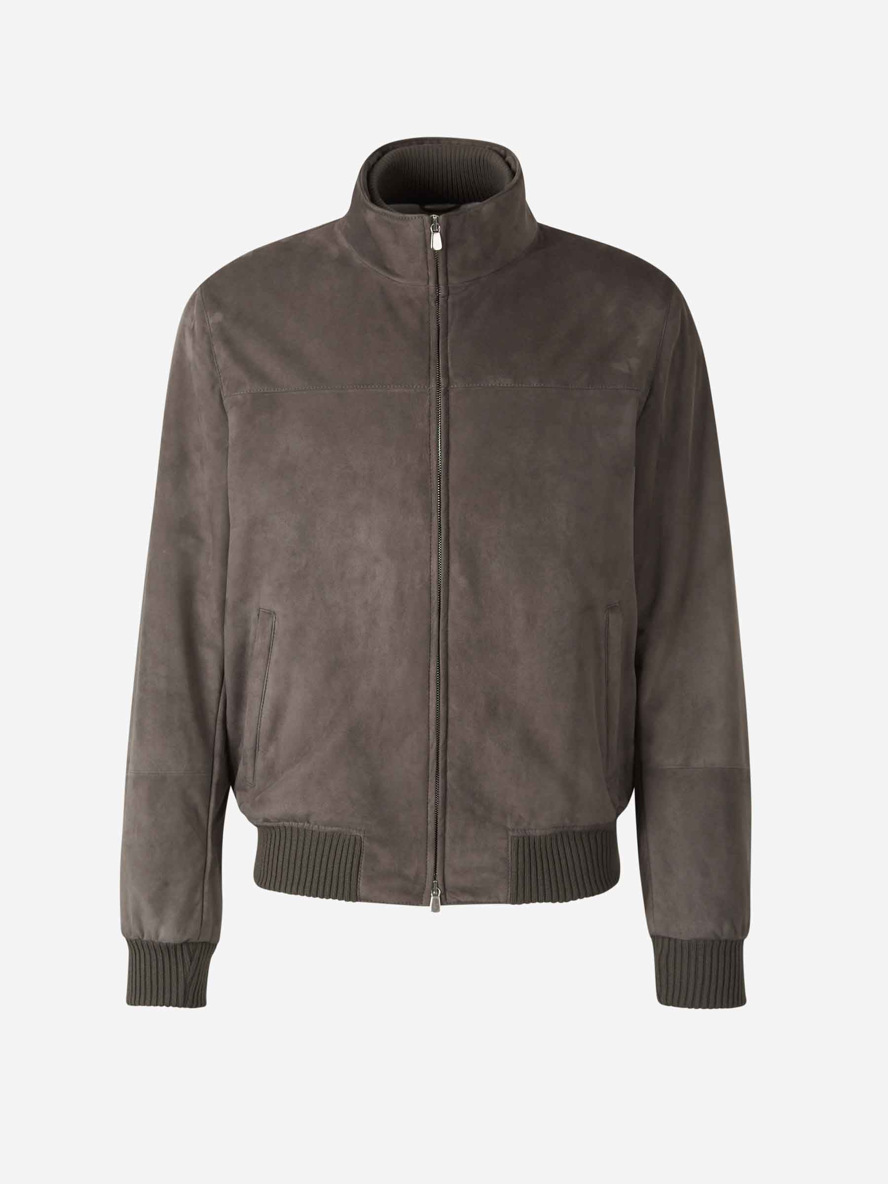 Outlet online Santa Eulalia Hombre Cazadora Bomber Terciopelo color Gris Antracita sku 511-000622 01 - Foto 1
