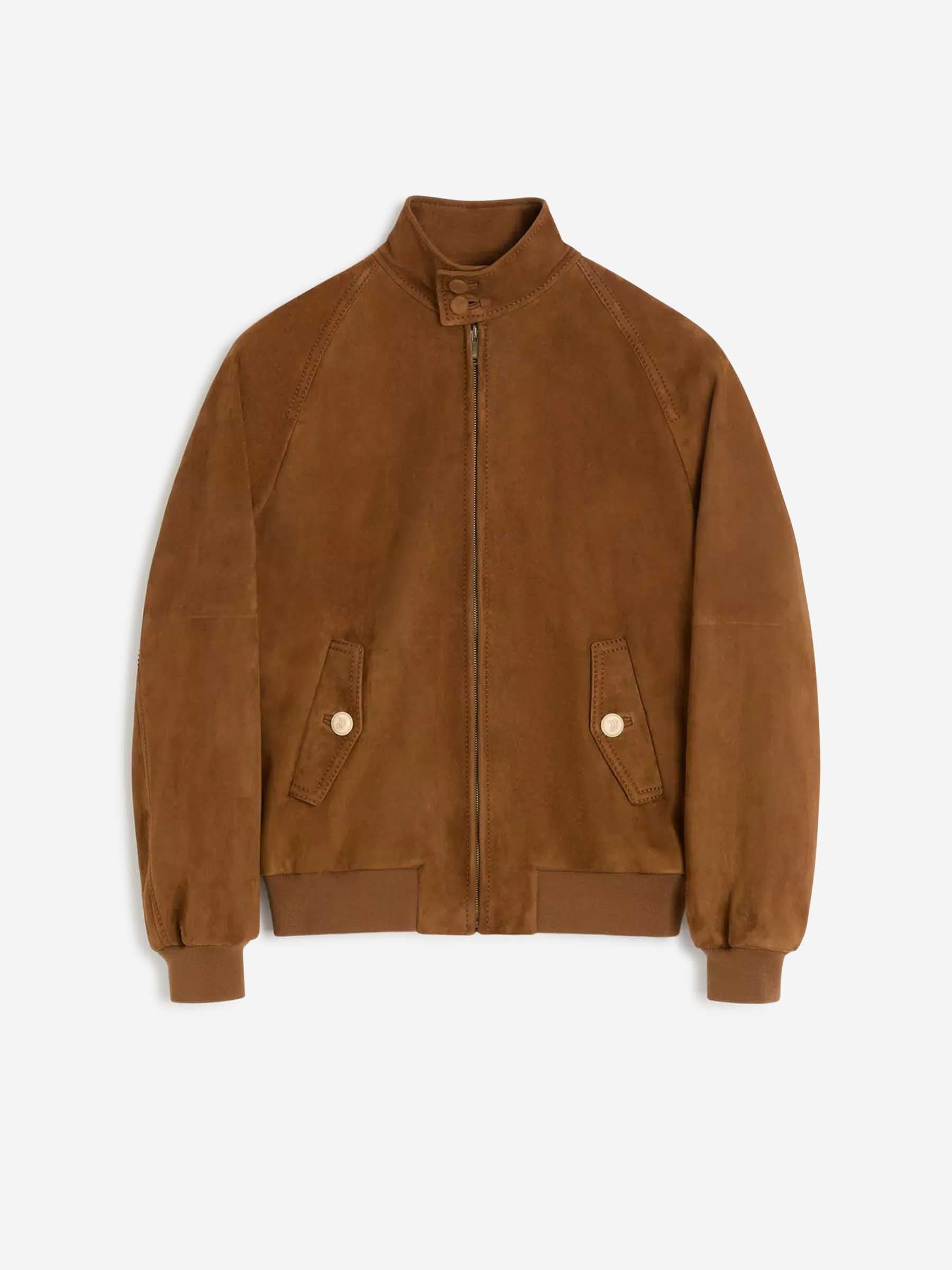 Outlet online Valentino Hombre Chaqueta Piel Ante color Camel sku 511-000633 01 - Foto 1