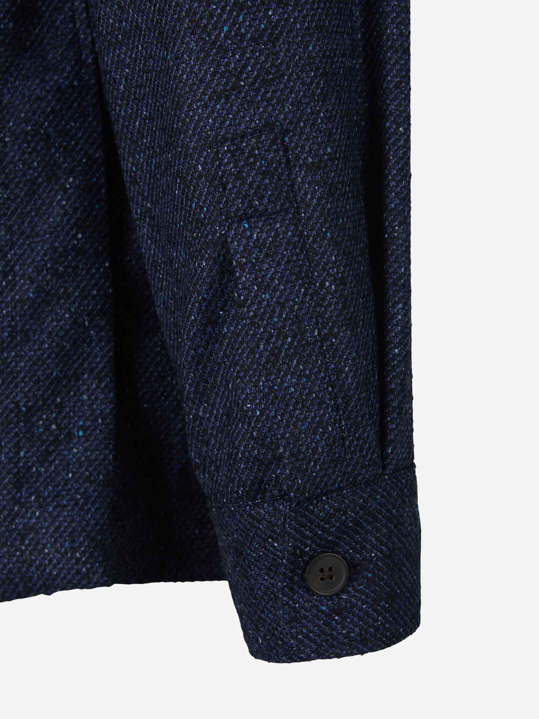 Outlet online Santa Eulalia Hombre Chaqueta Lana Y Seda color Marrón sku 512-001861 02 - Foto 5