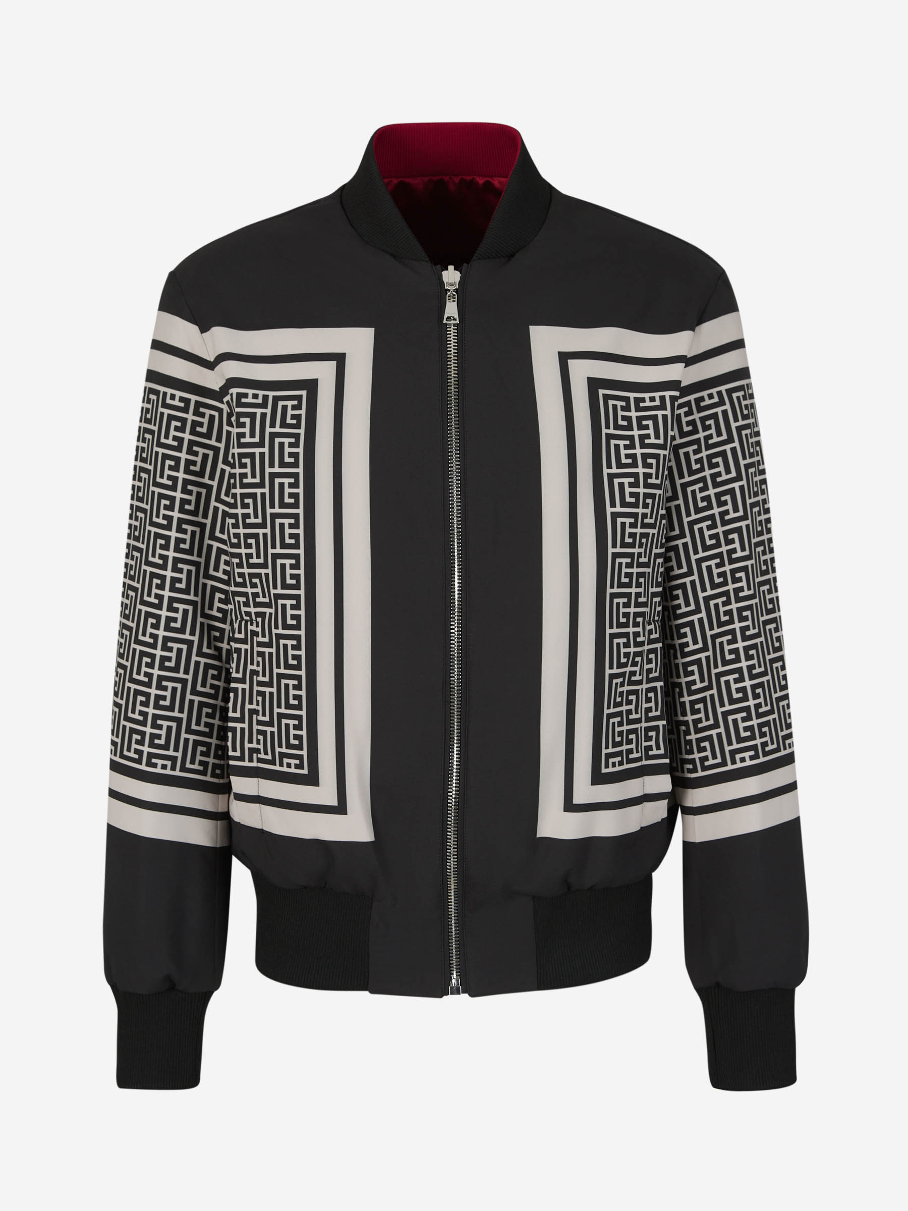 Outlet online Balmain Hombre Chaqueta Reversible Monograma color Negro sku 512-001981 01 - Foto 1
