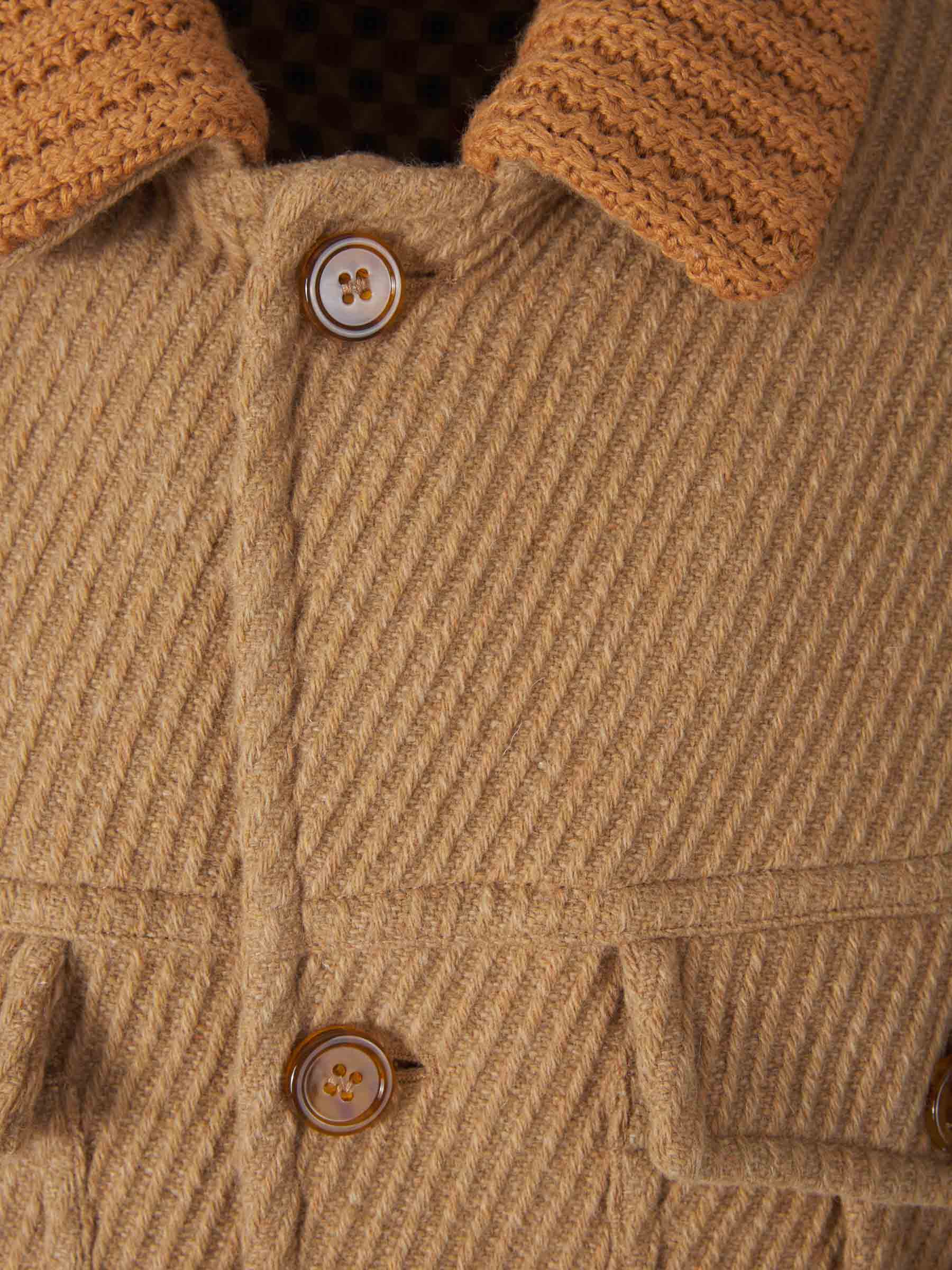 Outlet online Etro Hombre Chaqueta Detalles Punto color Marron sku 512-002006 01 - Foto 3