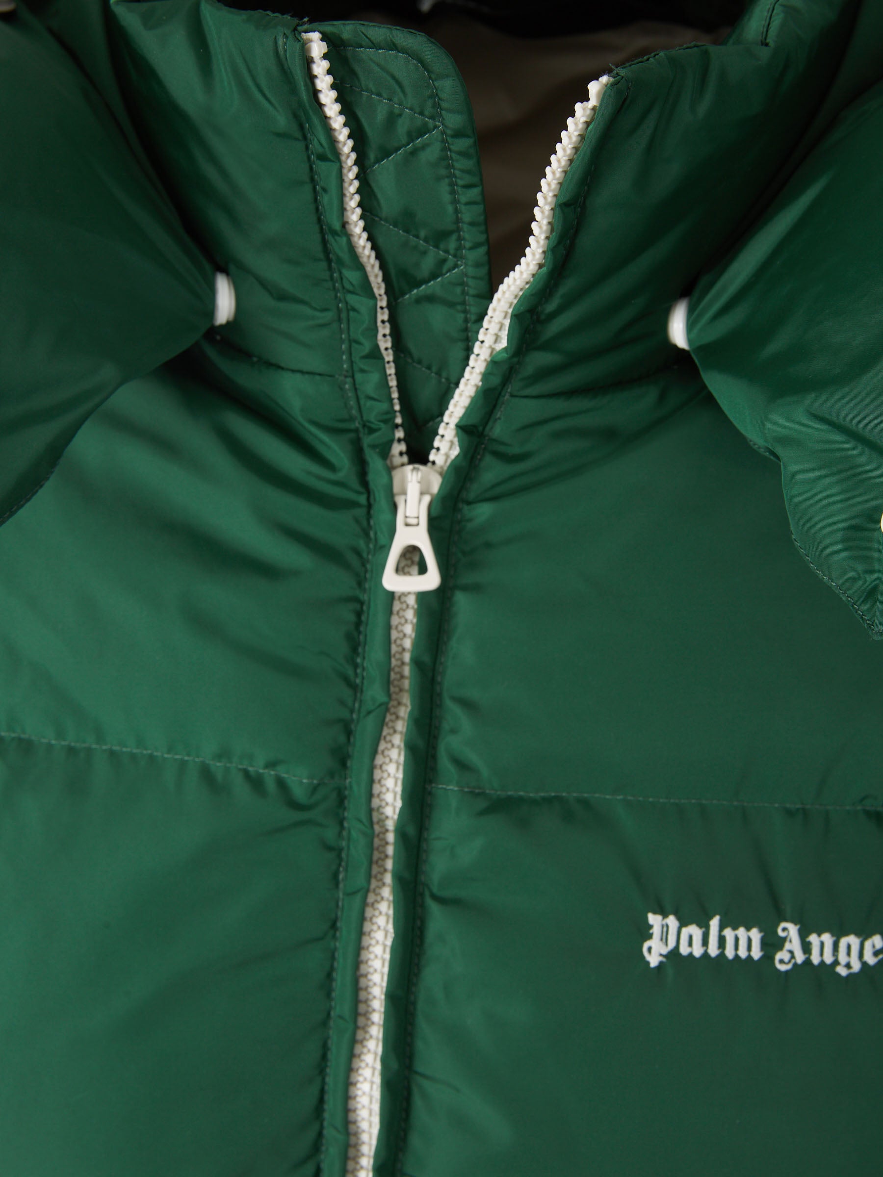 Outlet online Palm Angels Hombre Chaqueta Técnica Acolchada color Verde Oscuro sku 512-002027 02 - Foto 12