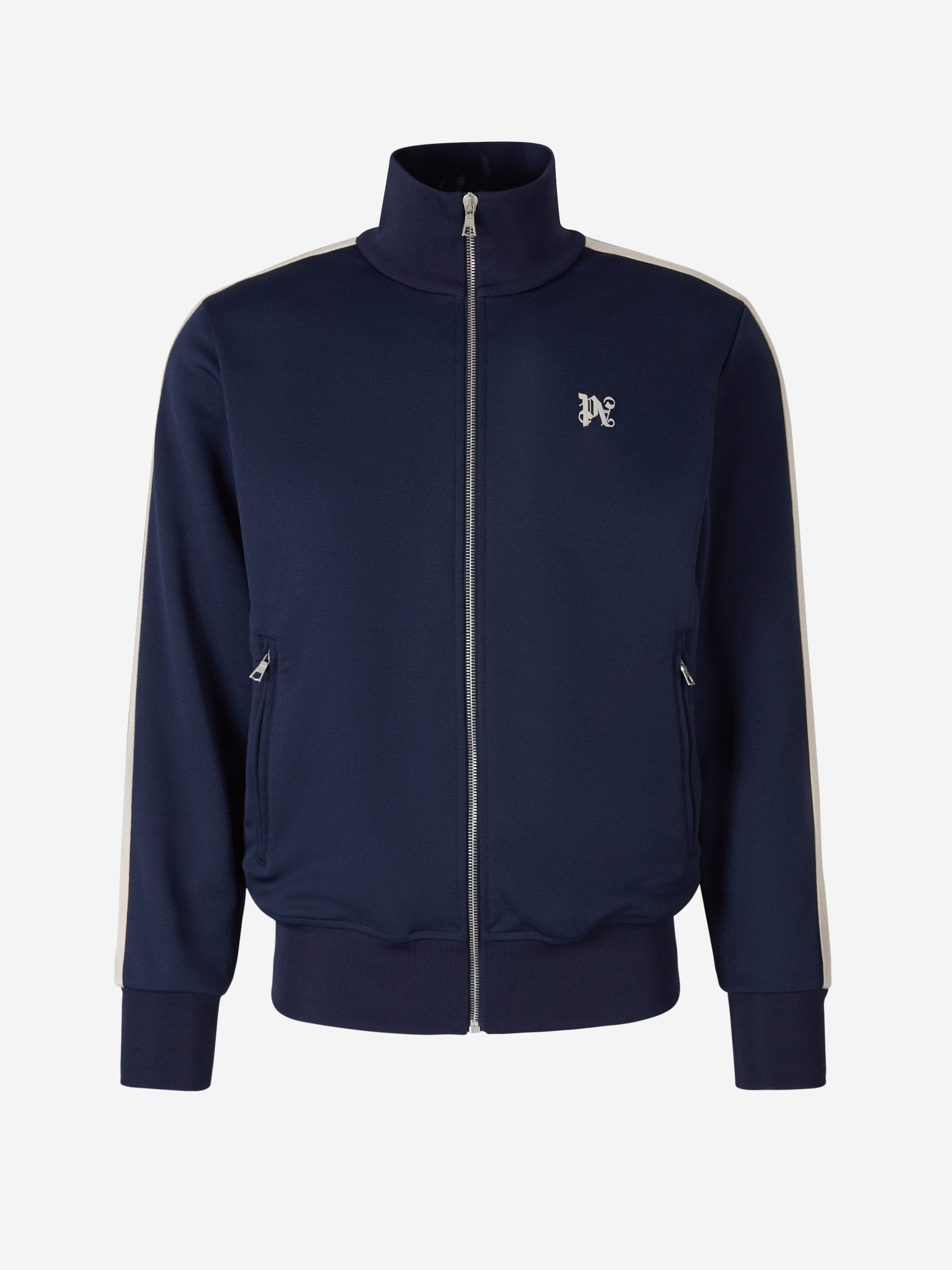Outlet online Palm Angels Hombre Sudadera Cremallera Logo color Azul Marino sku 512-002031 03 - Foto 13
