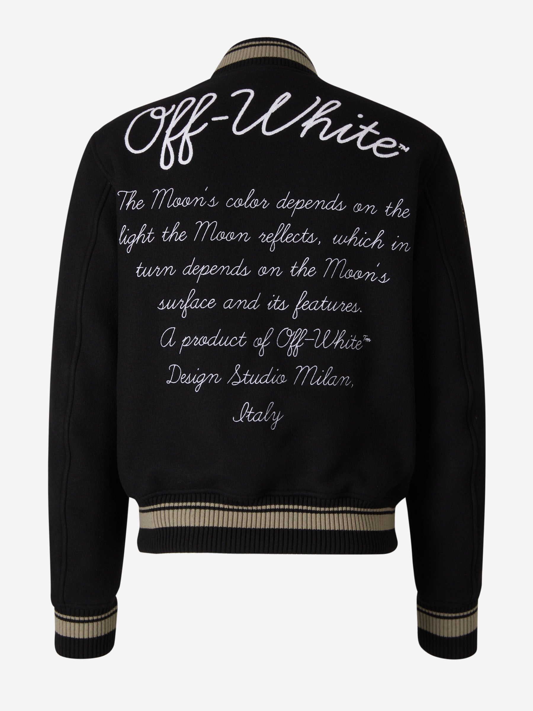Outlet online Off-White Hombre Chaqueta Moon Phase color Negro sku 512-002064 01 - Foto 3