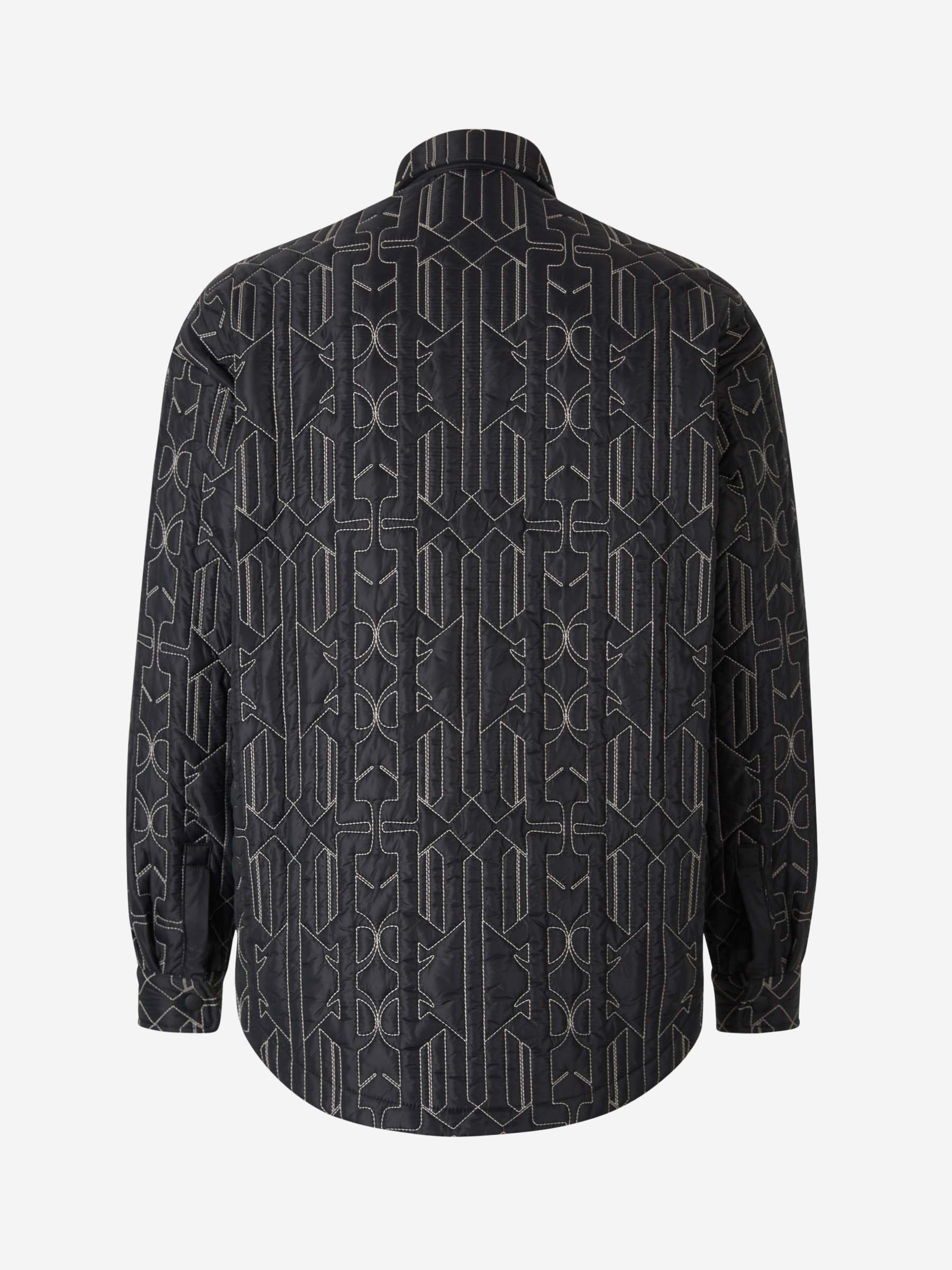 Outlet online Palm Angels Hombre Chaqueta Técnica Bordada color Negro sku 512-002069 01 - Foto 2