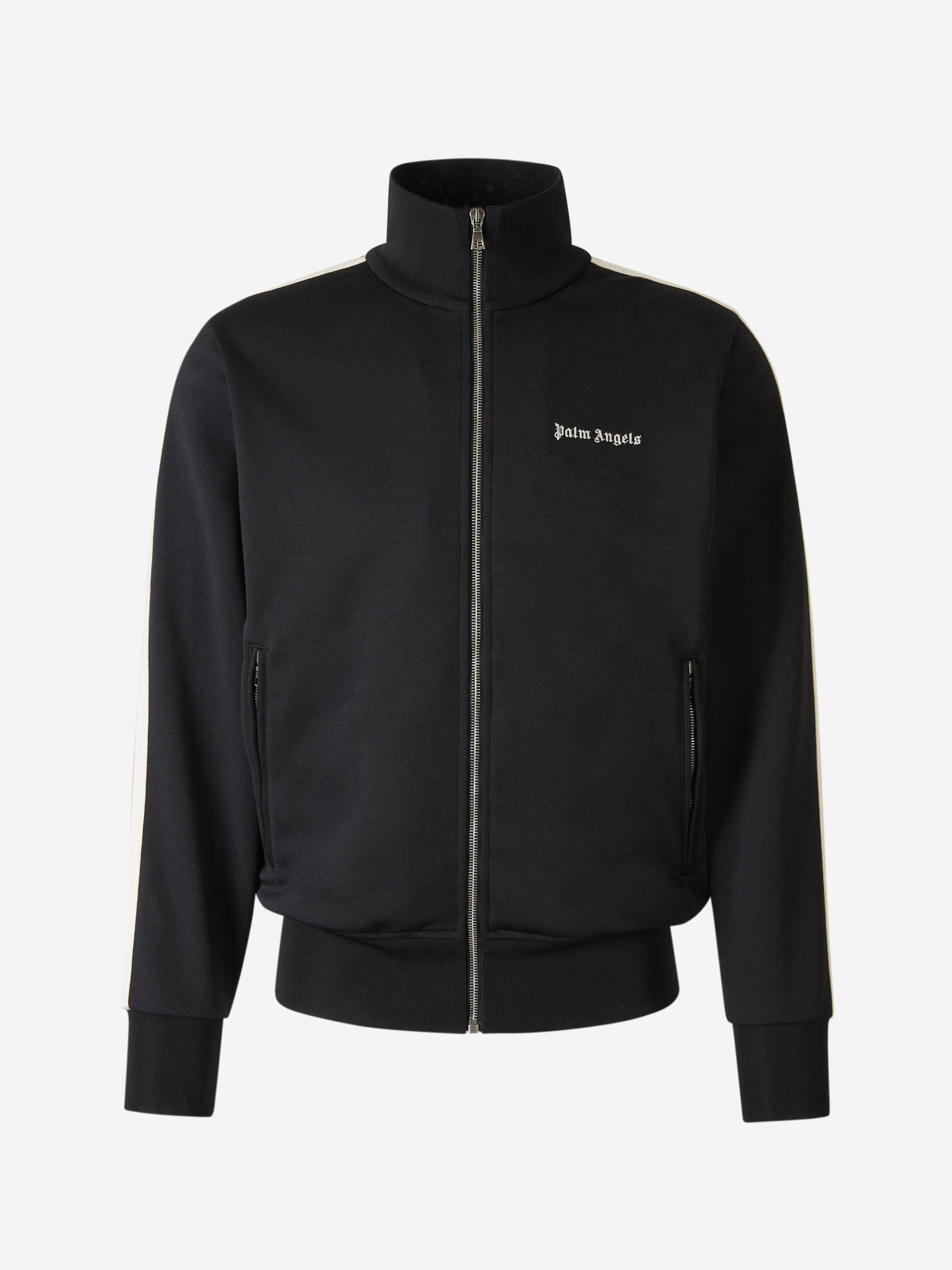 Outlet online Palm Angels Hombre Sudadera Técnica Cremallera color Negro sku 512-002189 01 - Foto 1