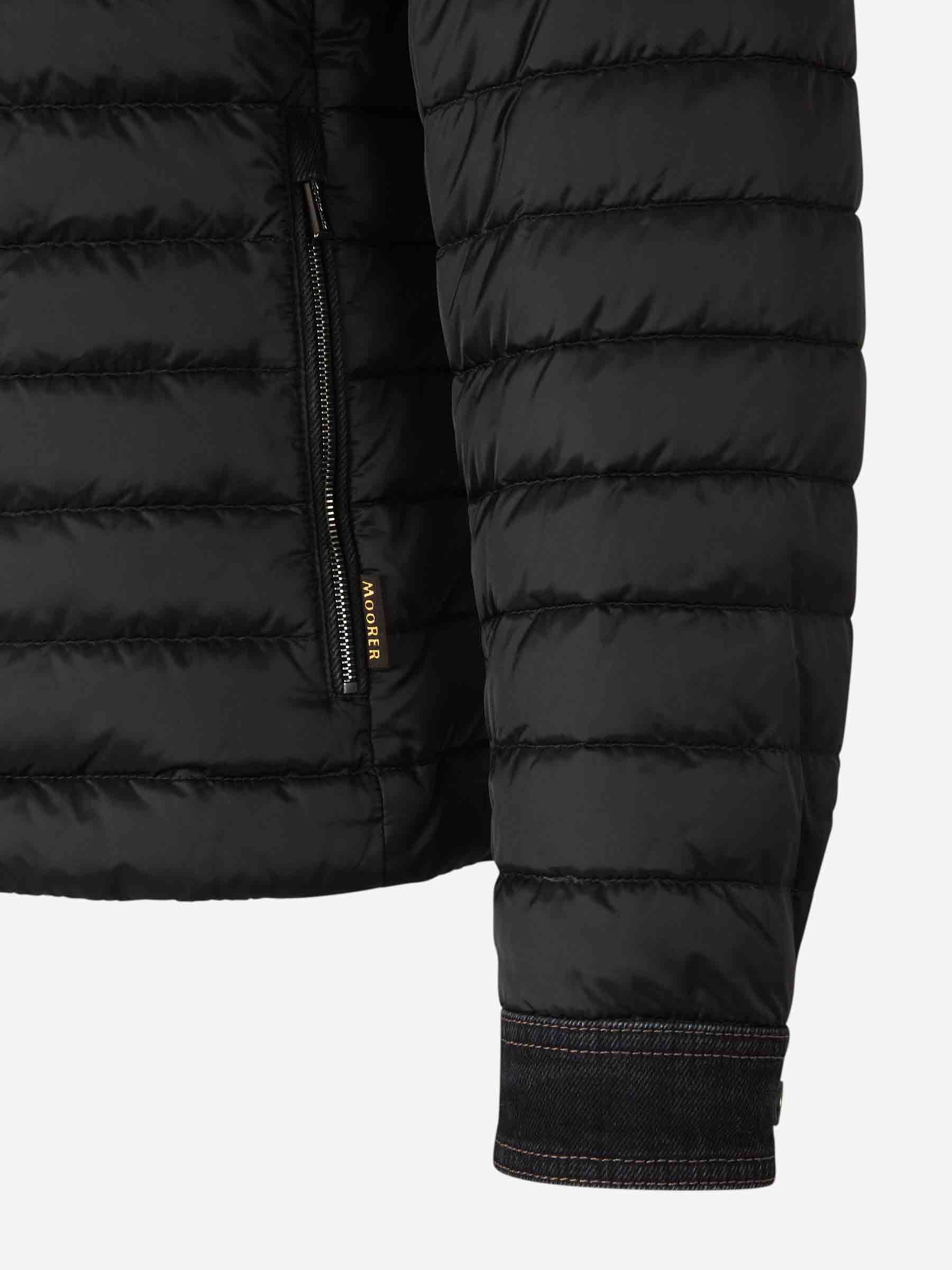 Outlet online Moorer Hombre Chaqueta Acolchada Crespi color Negro sku 512-002399 01 - Foto 5
