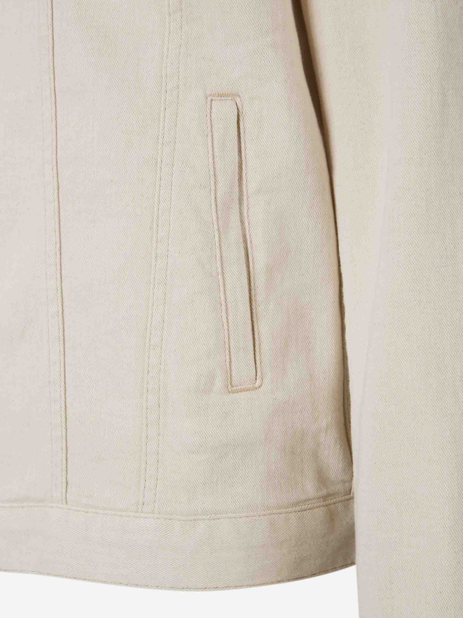 Richard J. Brown Hombre Barcelona Cazadora Denim Algodón color Marfil sku 512-002433 01 - Foto 4