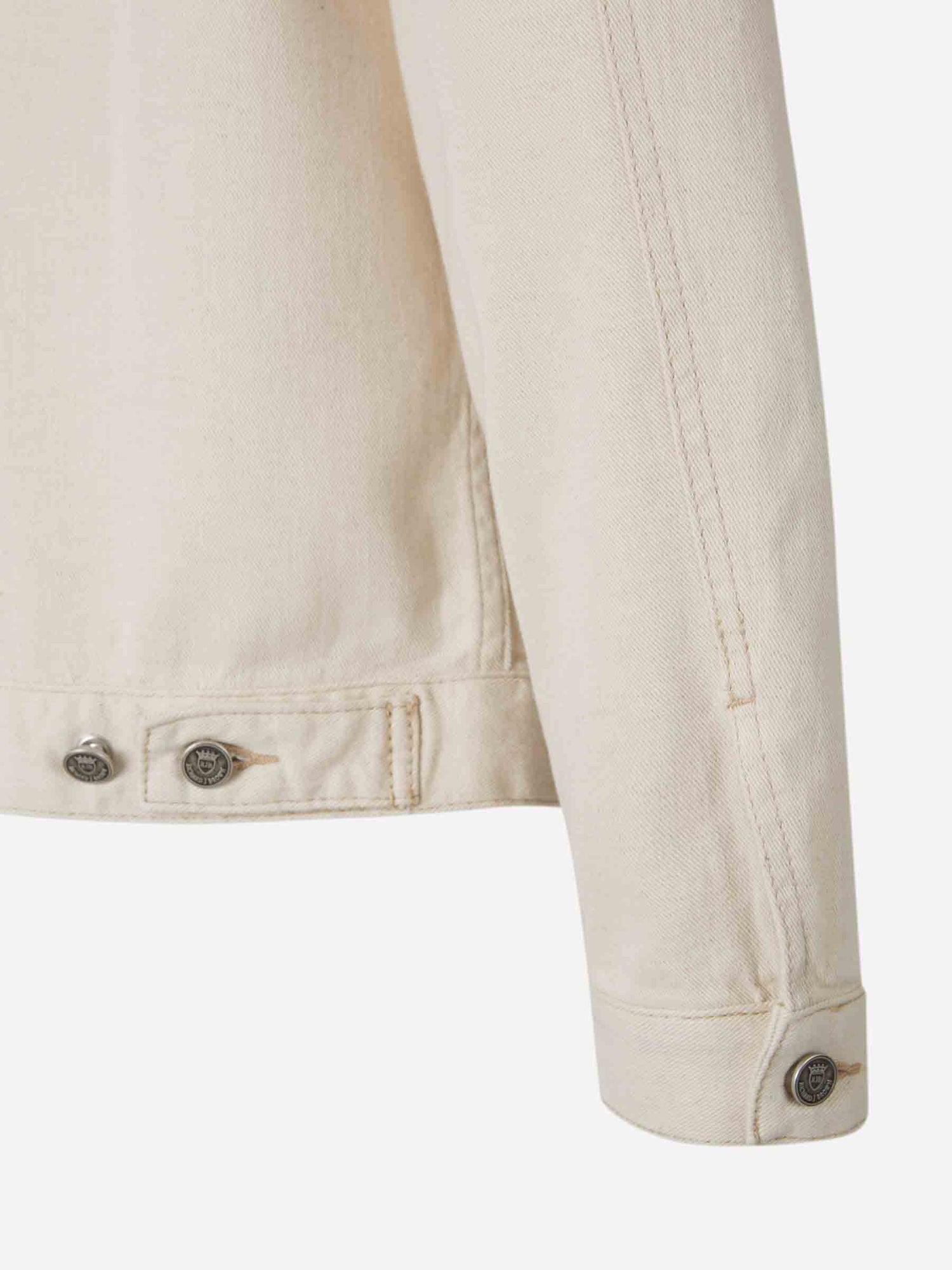 Richard J. Brown Hombre Barcelona Cazadora Denim Algodón color Marfil sku 512-002433 01 - Foto 5