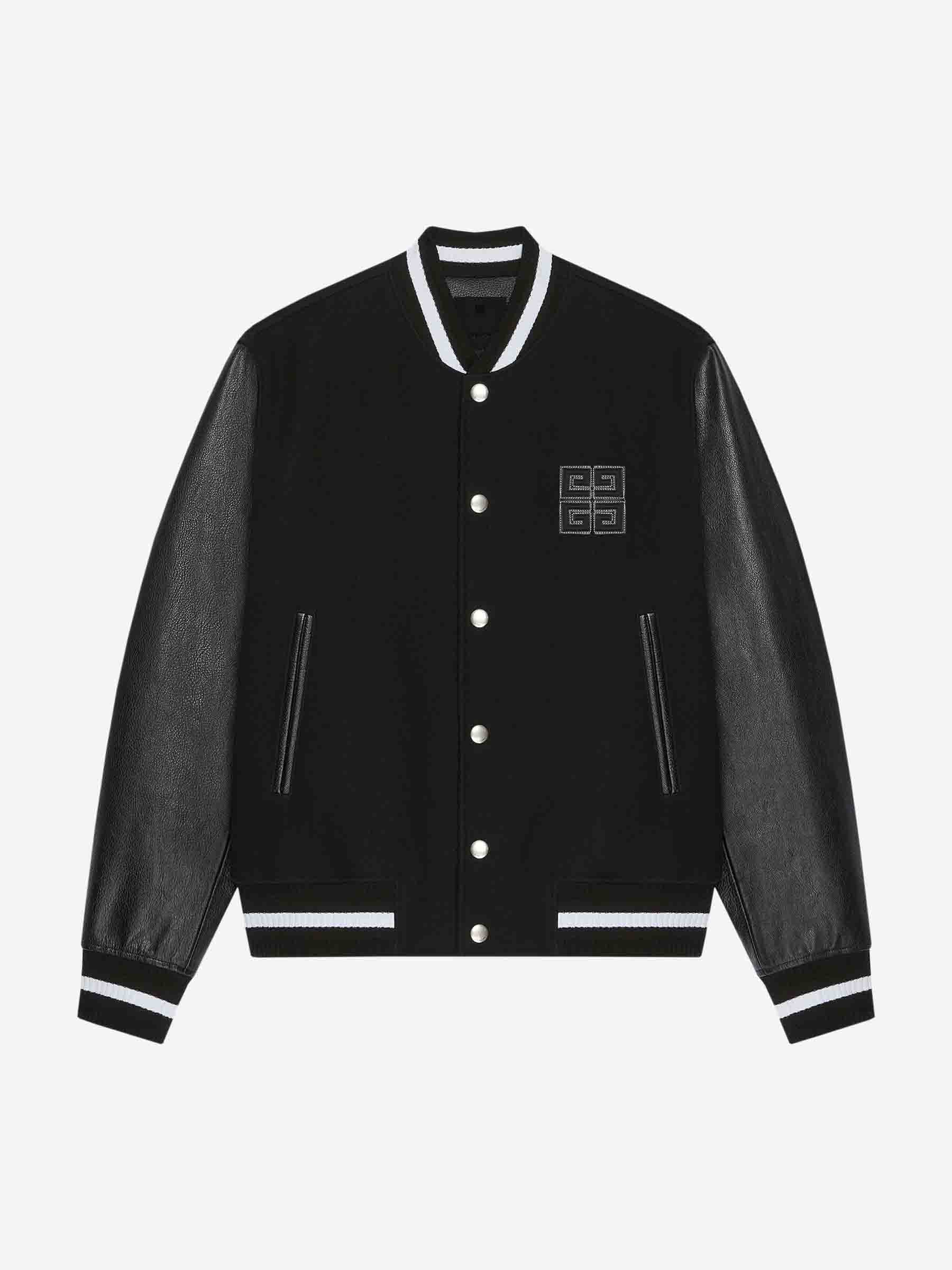 Givenchy Hombre Barcelona Chaqueta Bomber Logo color Negro sku 512-002445 01 - Foto 1
