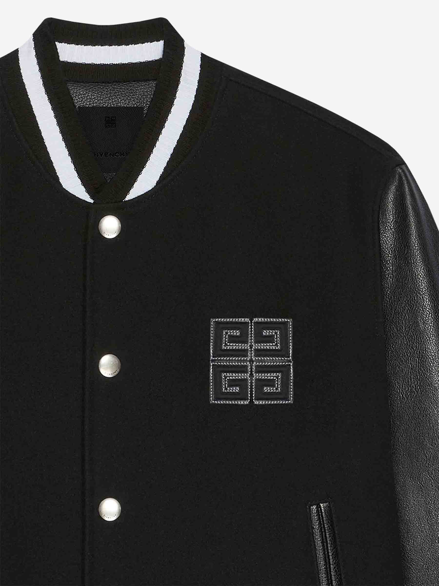 Givenchy Hombre Barcelona Chaqueta Bomber Logo color Negro sku 512-002445 01 - Foto 4