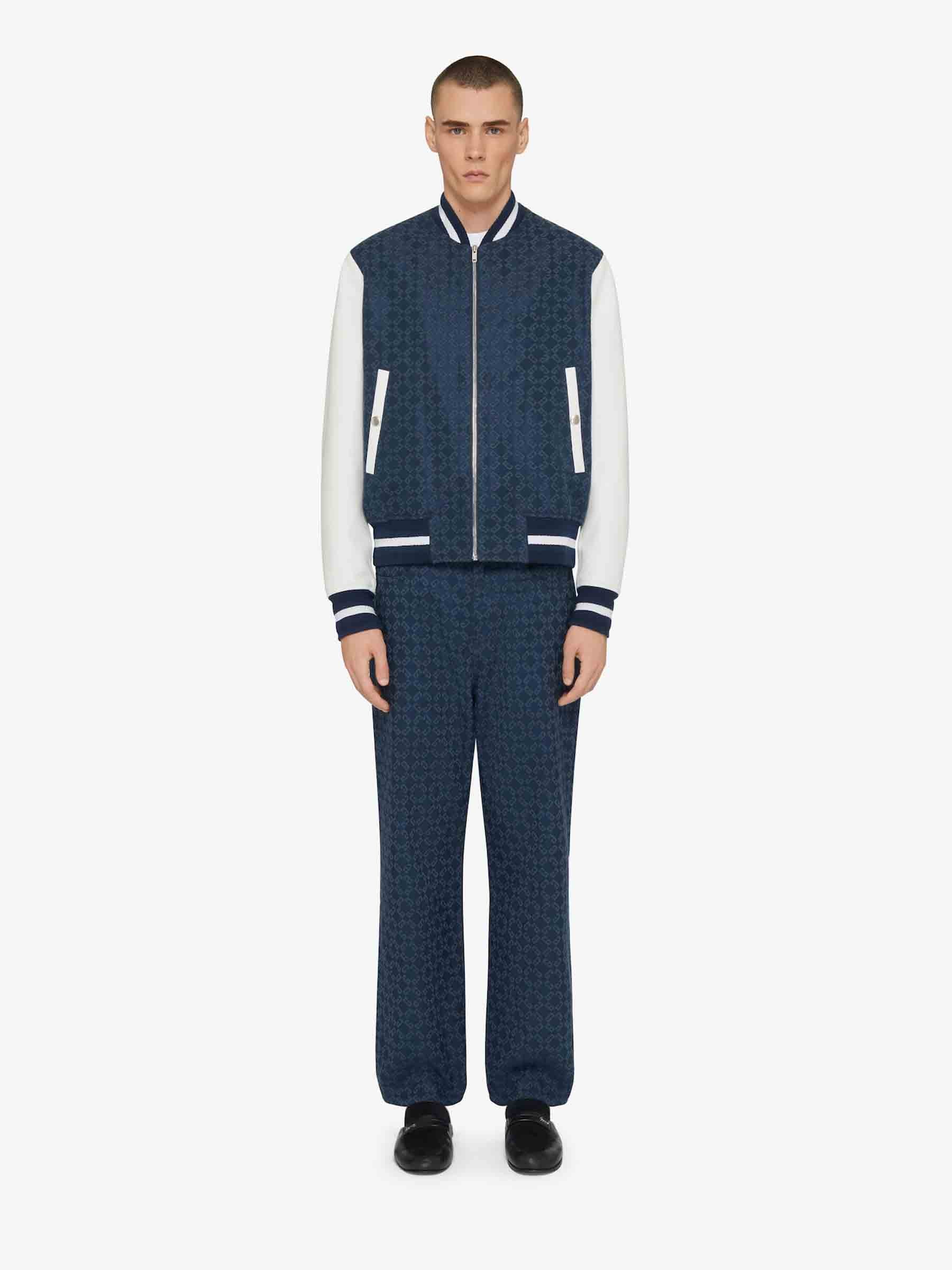 Outlet online Givenchy Hombre Chaqueta Bomber Logo color Azul Marino sku 512-002446 01 - Foto 2