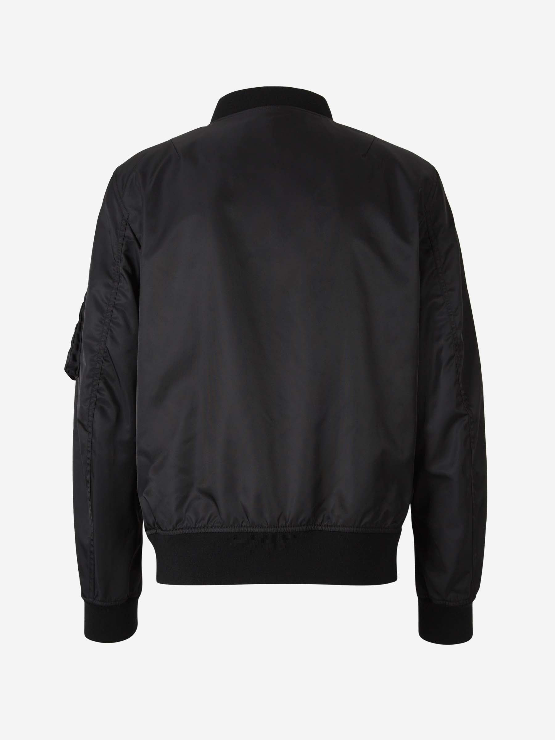 Outlet online Valentino Hombre Chaqueta Bomber Logo color Negro sku 512-002448 01 - Foto 4