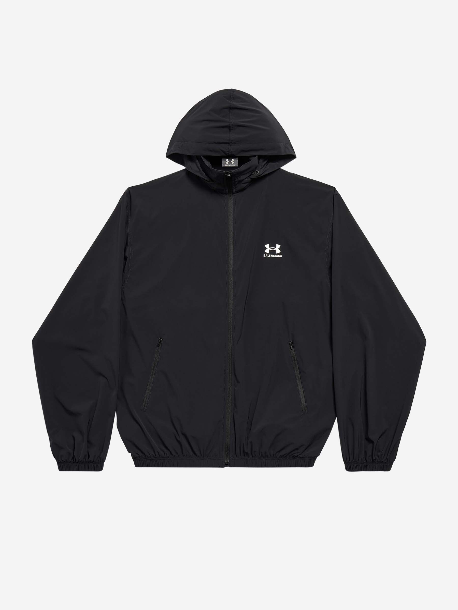 Outlet online Balenciaga X Under Armour Hombre Cazadora Cortavientos Under Armour color Negro sku 512-002465 01 - Foto 1