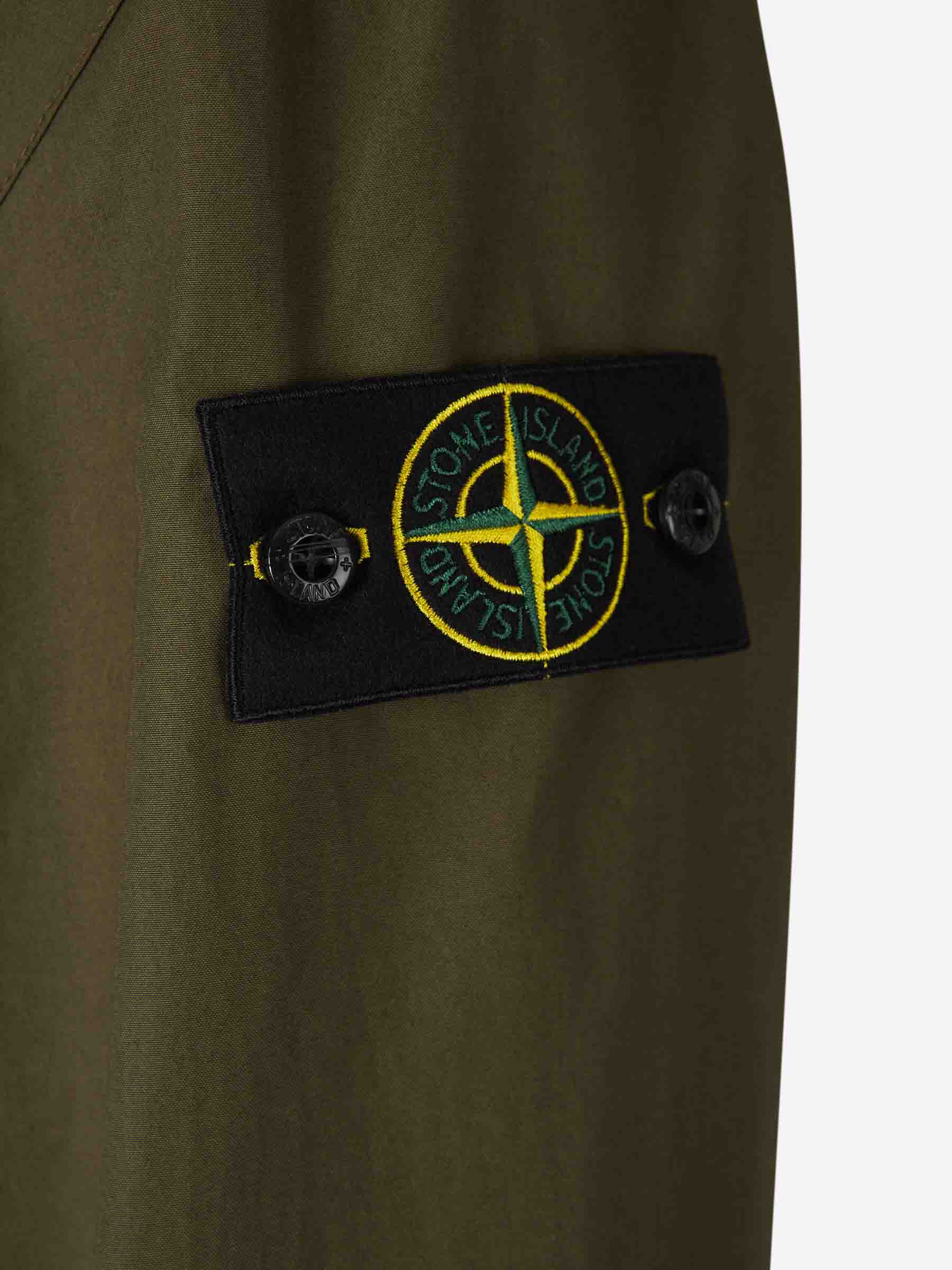 Stone Island Hombre Barcelona Chaqueta Watro-TC color Verde Militar sku 512-002499 01 - Foto 6