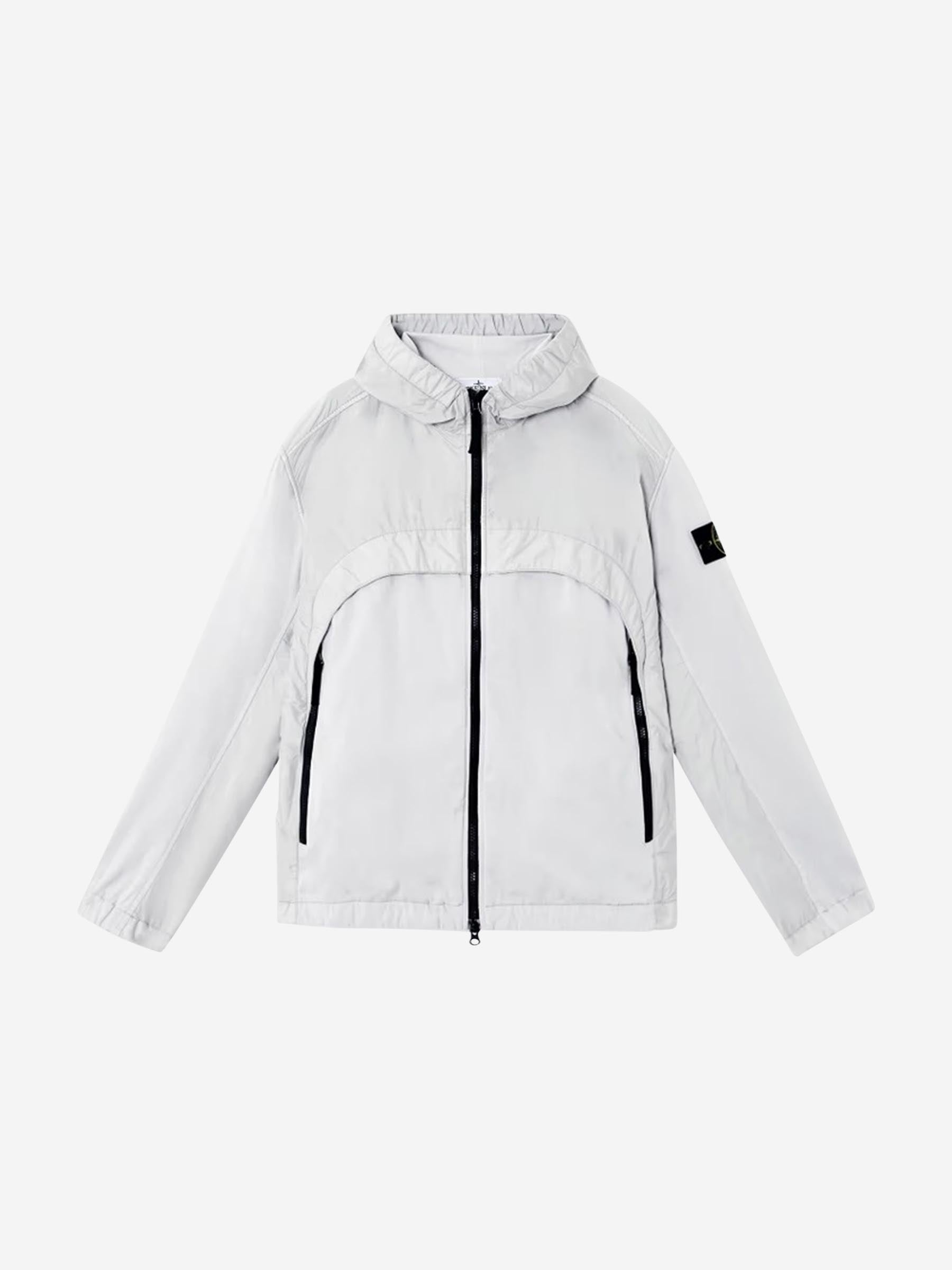 Stone Island Hombre Barcelona Cazadora Técnica Capucha color Gris Piedra sku 512-002501 01 - Foto 1