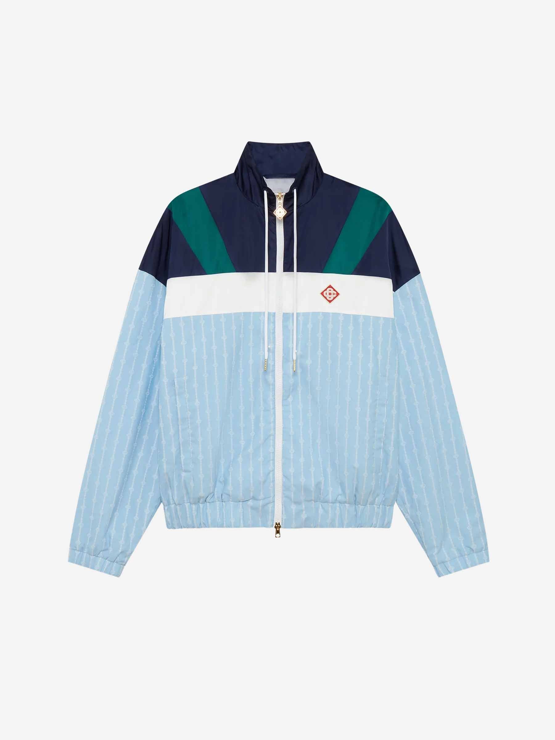 Outlet online Casablanca Hombre Cazadora Laurel Track color Azul Celeste sku 512-002516 01 - Foto 1