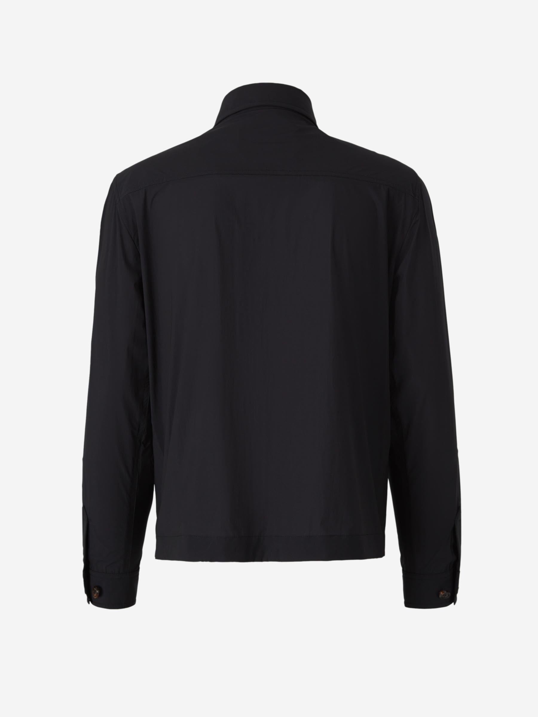 Outlet online Moorer Hombre Cazadora Camisera Bolsillos color Azul Marino sku 512-002527 01 - Foto 2