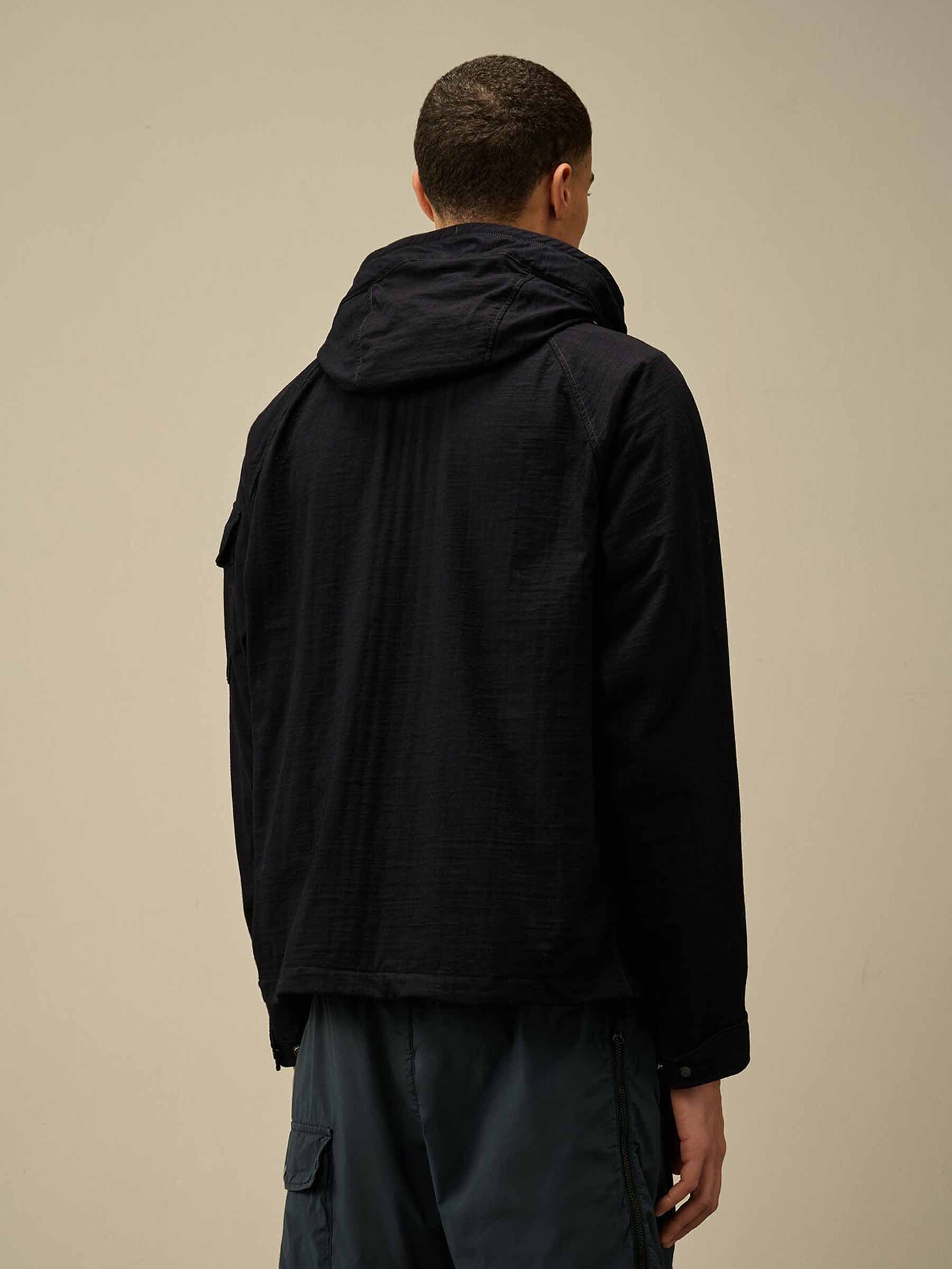 Outlet online C.P. Company Hombre Chaqueta Explorer Jersey color Negro sku 512-002529 02 - Foto 3