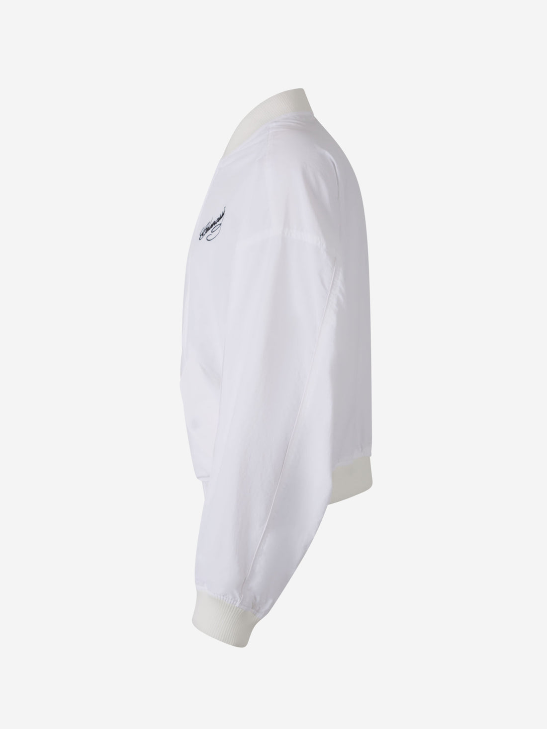 Willy Chavarria Hombre Barcelona Chaqueta Bomber Bad Boy color Blanco sku 512-002545 01 - Foto 2