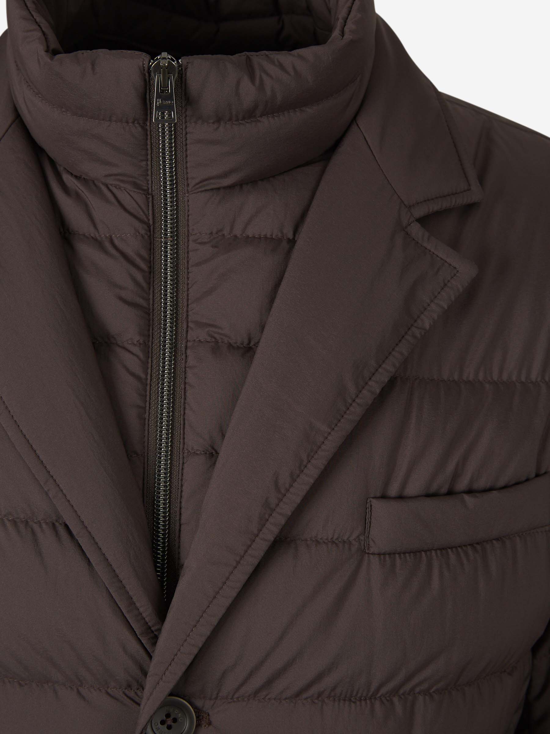 Outlet online Herno Hombre Chaqueta Blazer Acolchada color Marrón Oscuro sku 512-002553 02 - Foto 3