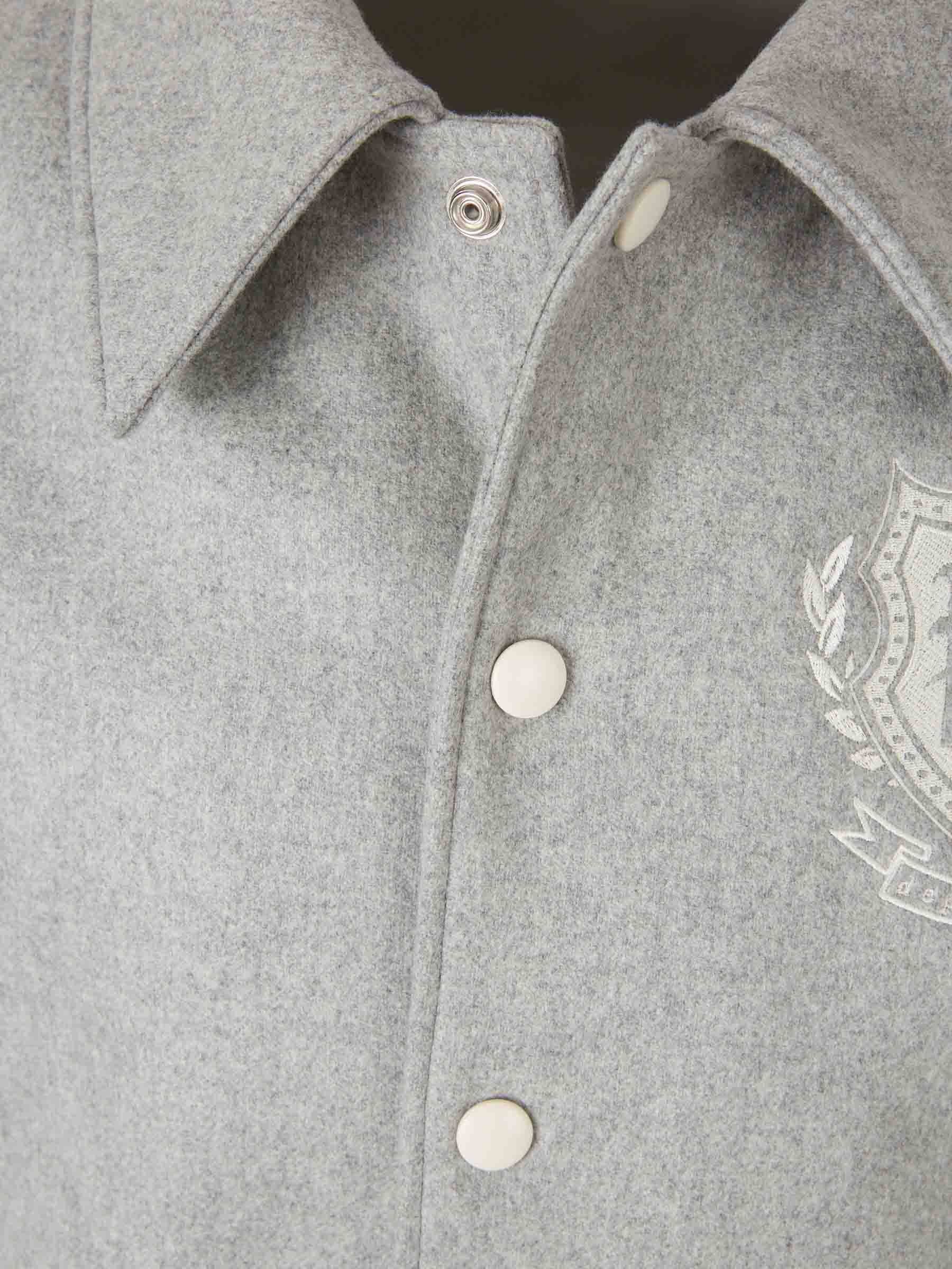 Outlet online Balmain Hombre Chaqueta Bomber color Gris sku 512-002583 01 - Foto 3