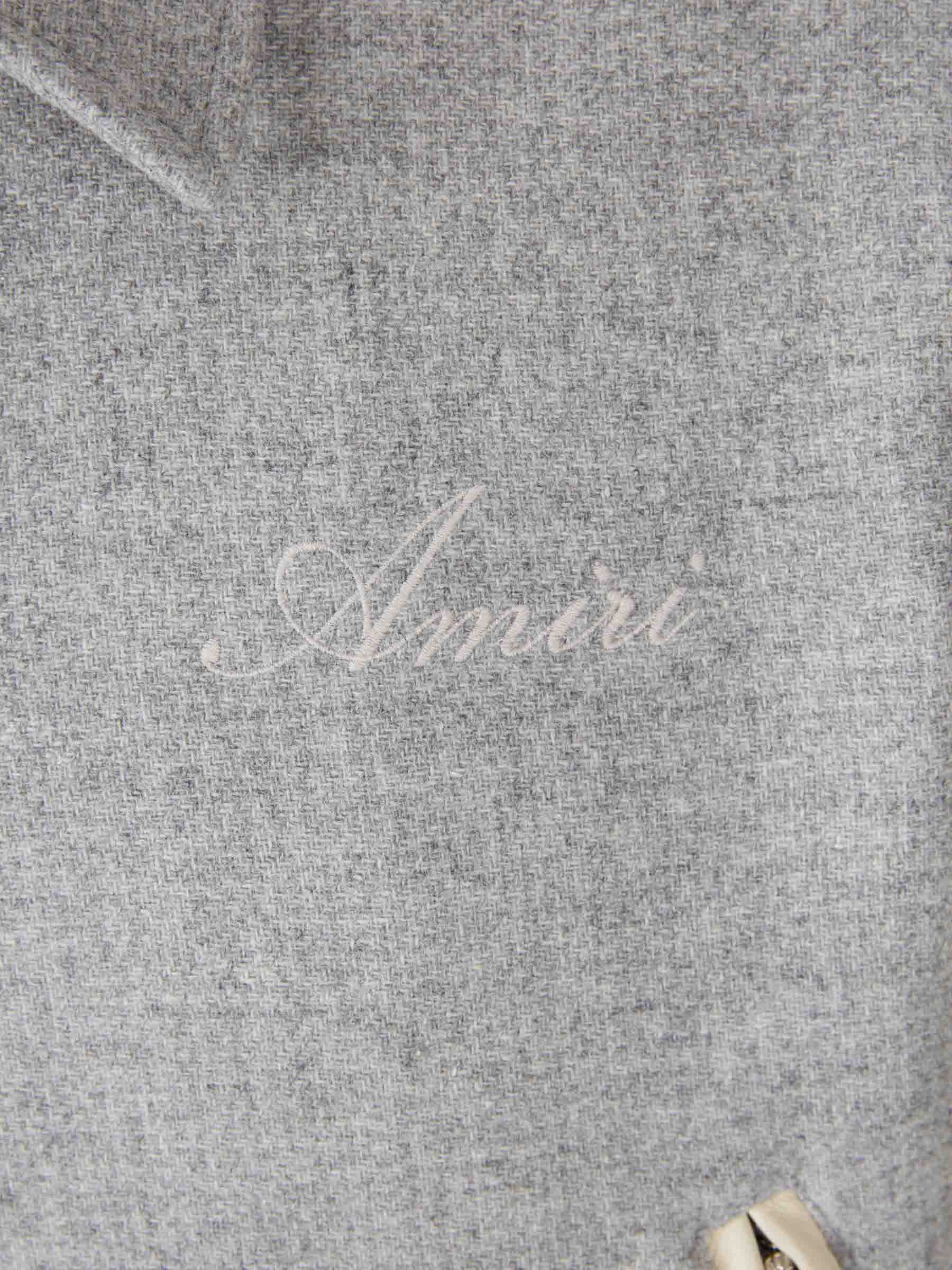 Outlet online Amiri Hombre Chaqueta Bomber Skel color Gris Piedra sku 512-002616 01 - Foto 5
