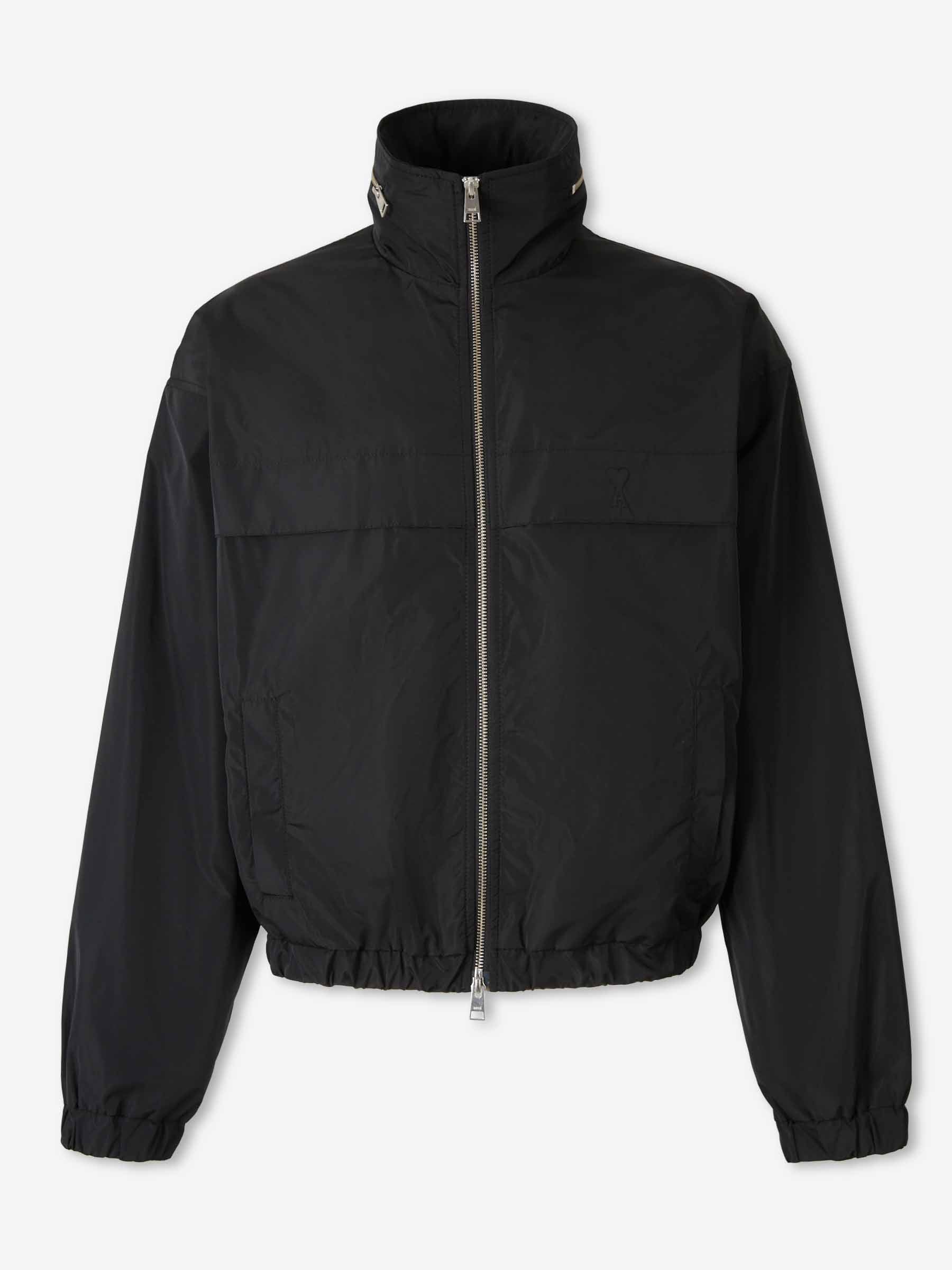 Outlet online Ami Paris Hombre Chaqueta Técnica Logo color Negro sku 512-002635 01 - Foto 1