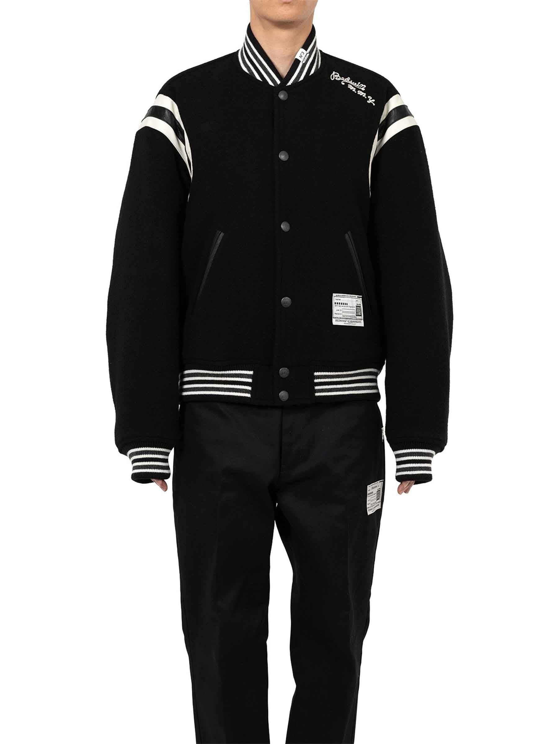 Outlet online Maison Mihara Yasuhiro Hombre Chaqueta Bedwin & The MMY color Negro sku 512-002718 01 - Foto 2