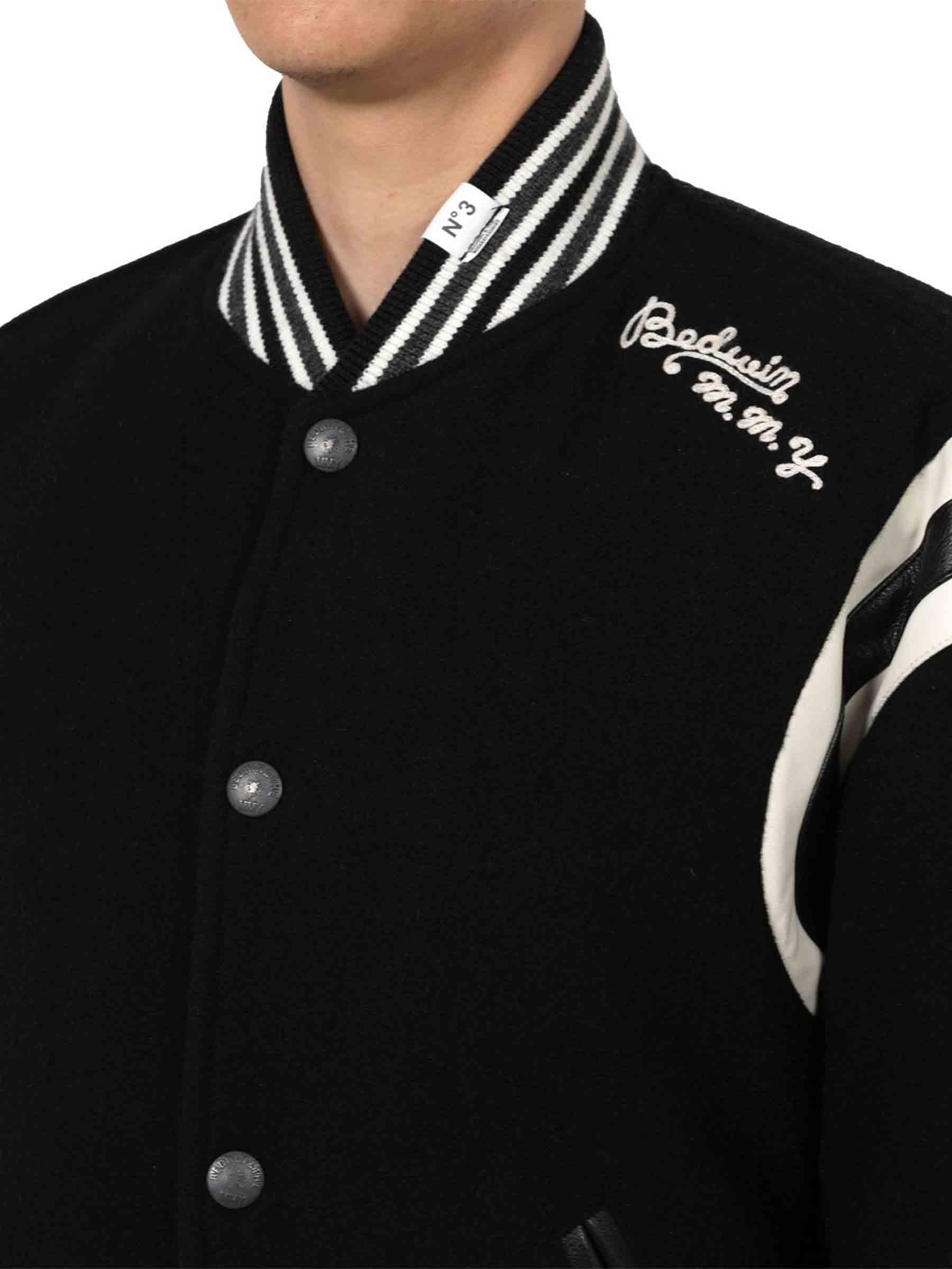 Outlet online Maison Mihara Yasuhiro Hombre Chaqueta Bedwin & The MMY color Negro sku 512-002718 01 - Foto 3