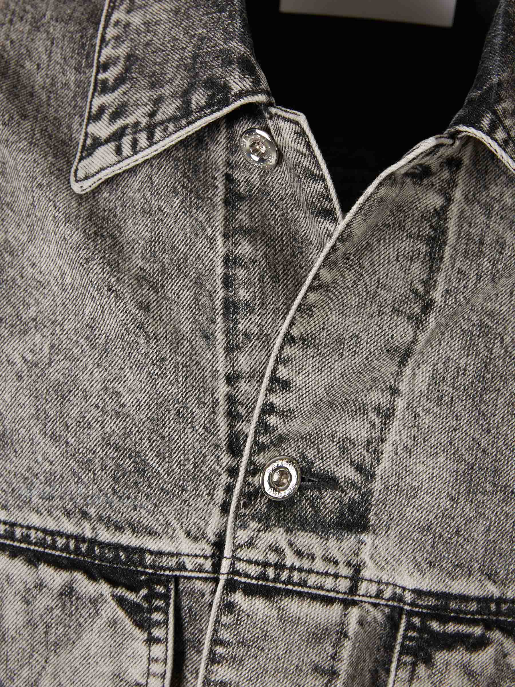 Outlet online Setchu Hombre Chaqueta Denim Desmontable color Gris sku 512-002720 01 - Foto 3