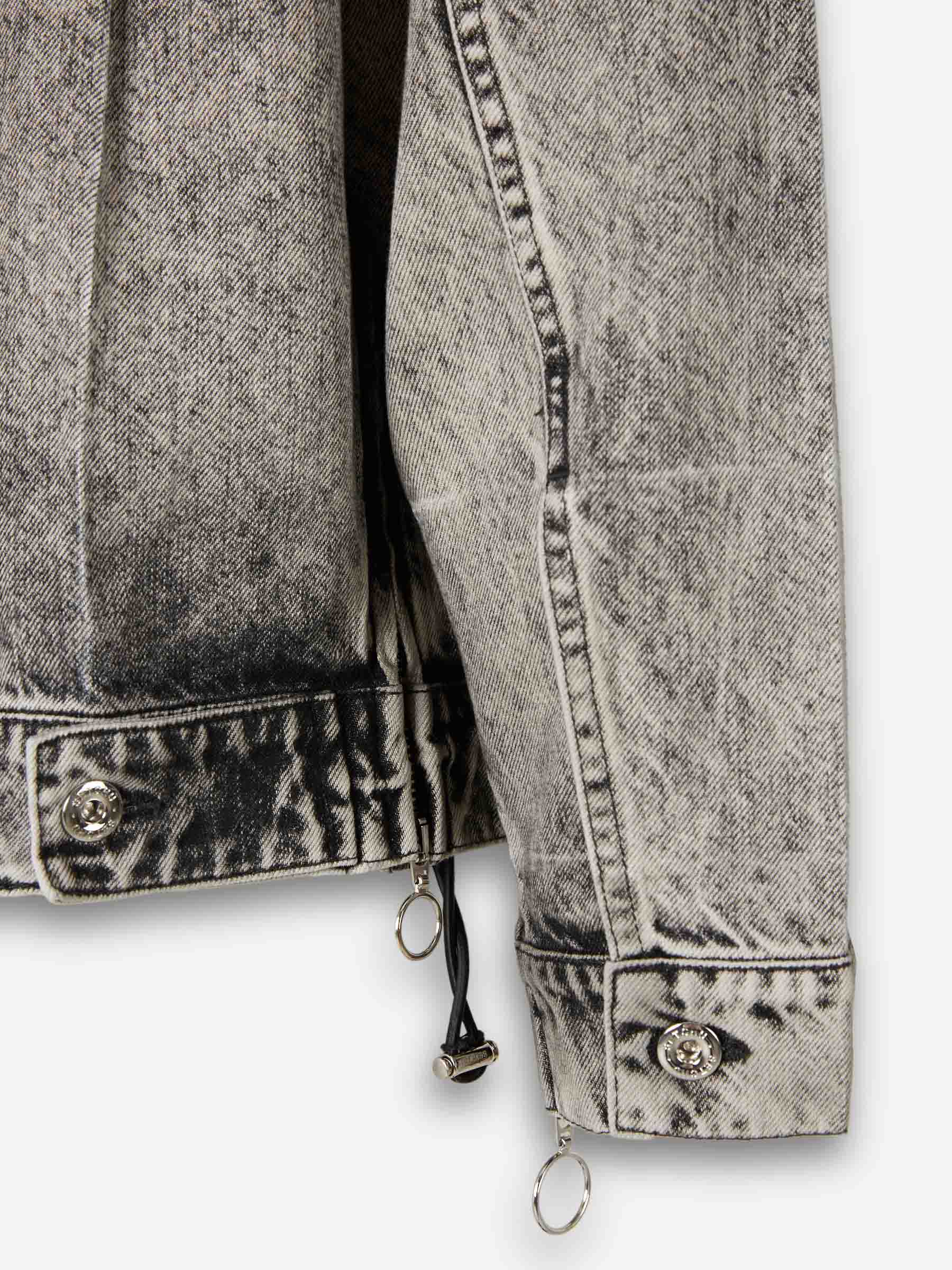 Outlet online Setchu Hombre Chaqueta Denim Desmontable color Gris sku 512-002720 01 - Foto 4