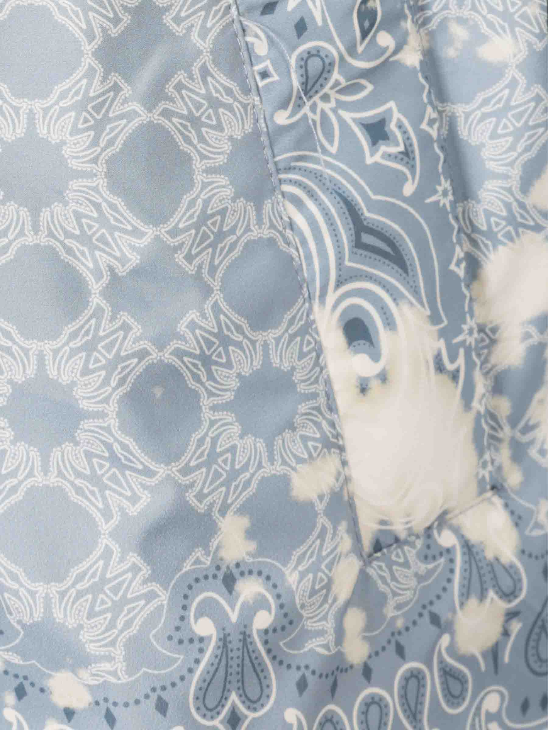 Outlet online Amiri Hombre Chaqueta Técnica Monograma color Azul Celeste sku 512-002724 01 - Foto 4