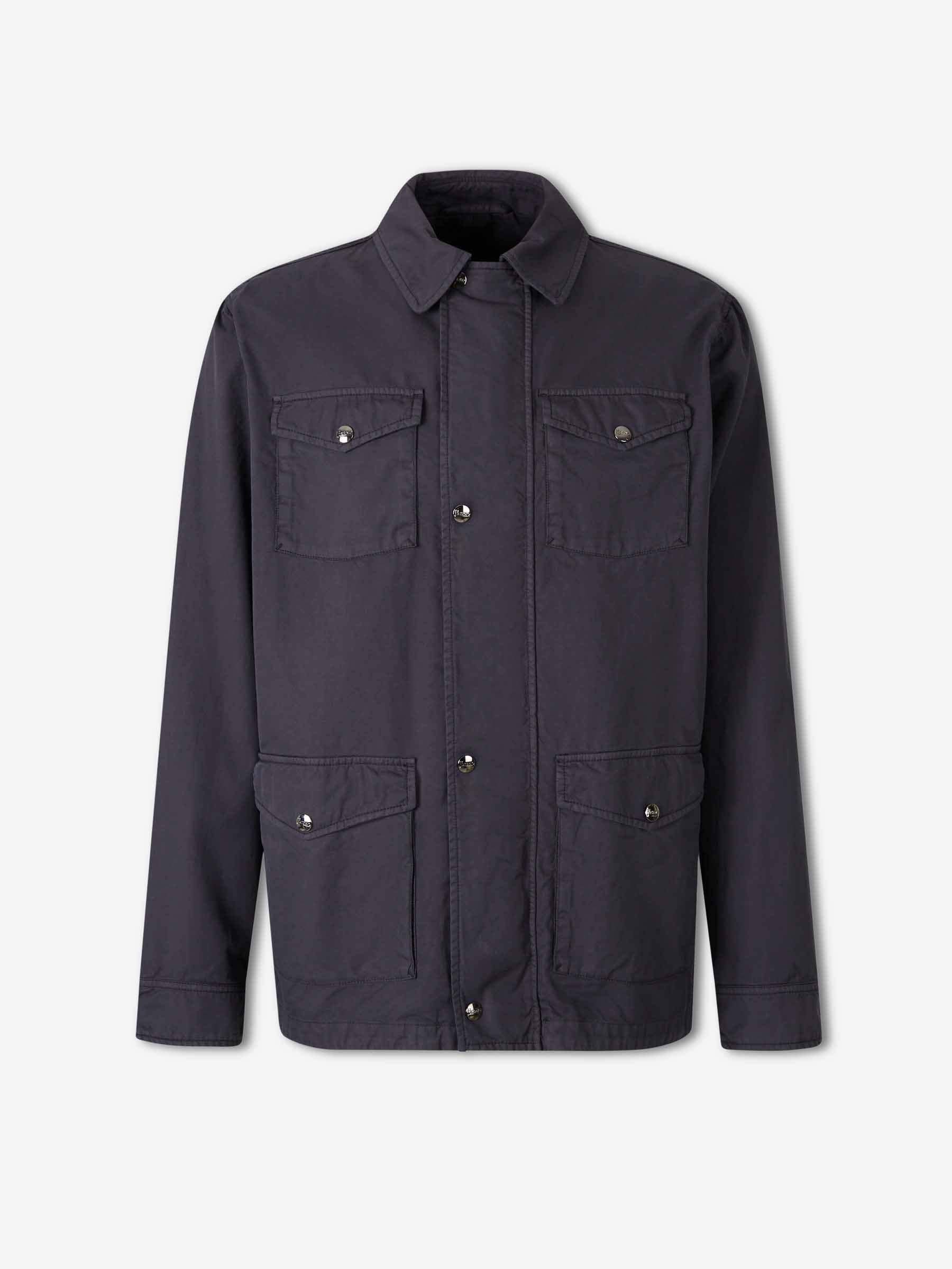Herno Hombre Barcelona Chaqueta Casual Algodón color Azul Marino sku 512-002759 01 - Foto 1