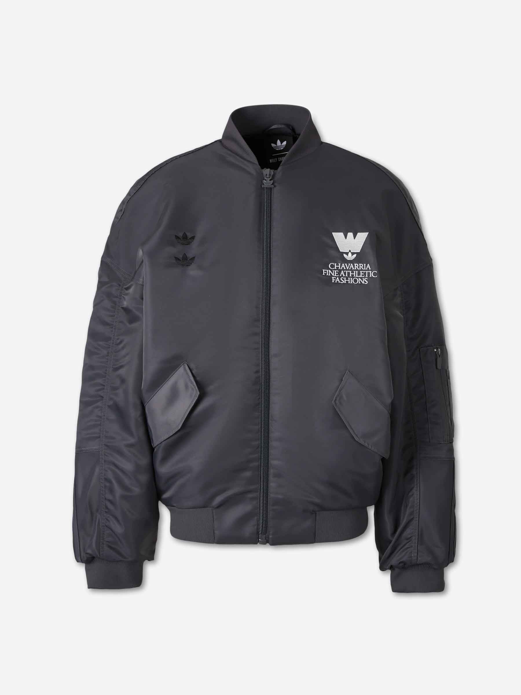 Adidas Willy Chavarria Hombre Barcelona Chaqueta Bomber Técnica color Gris Antracita sku 512-002844 01 - Foto 1