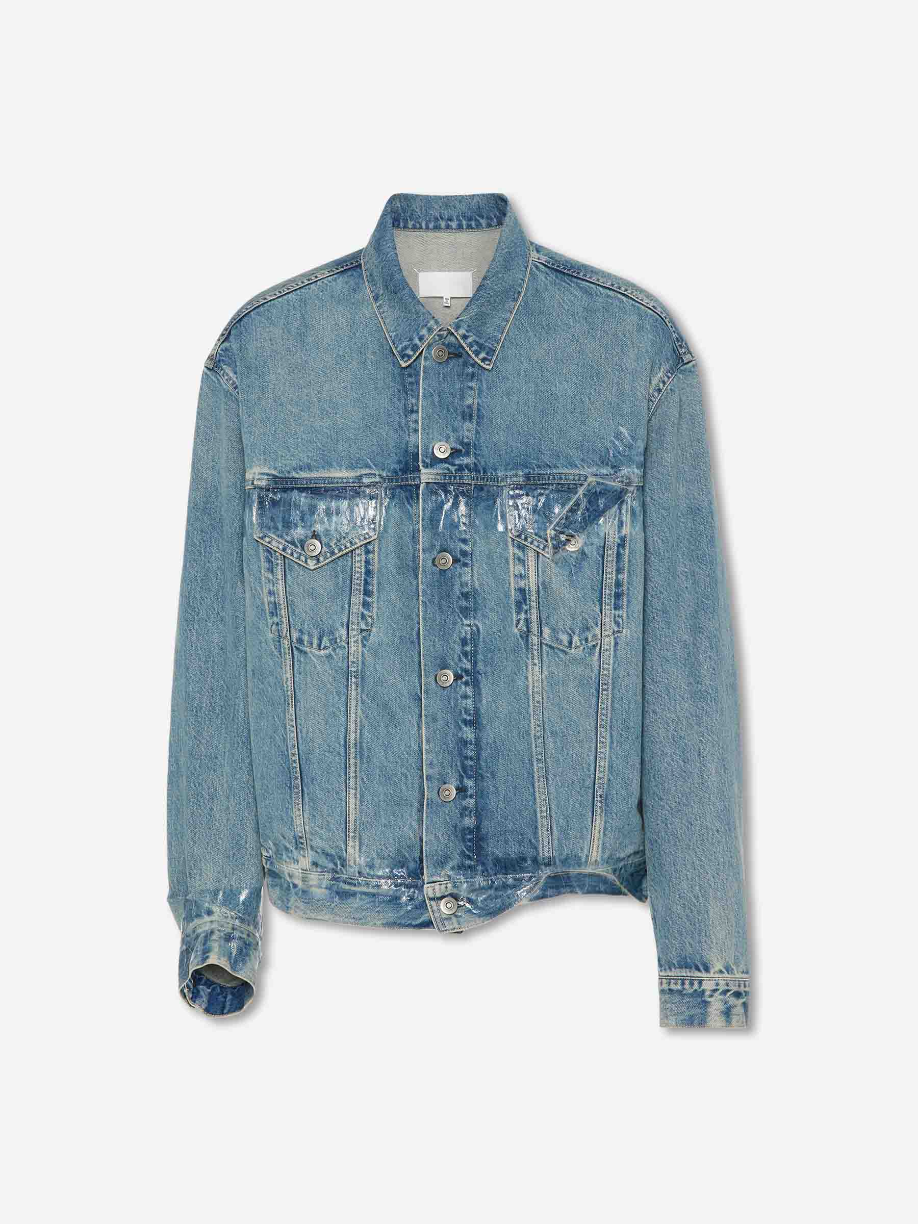 Maison Margiela Hombre Barcelona Chaqueta Denim color Azul Denim Claro sku 512-002847 01 - Foto 1