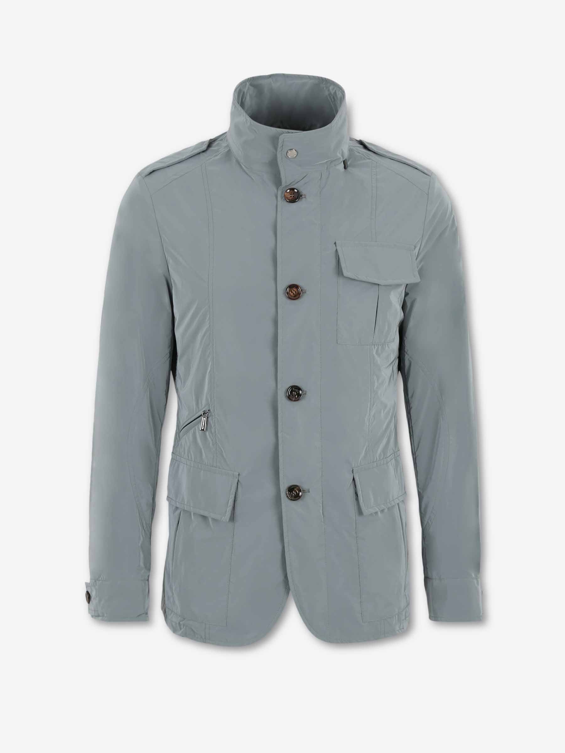 Outlet online Moorer Hombre Chaqueta Porto Terciopelo color Verde Oscuro sku 512-002849 01 - Foto 1