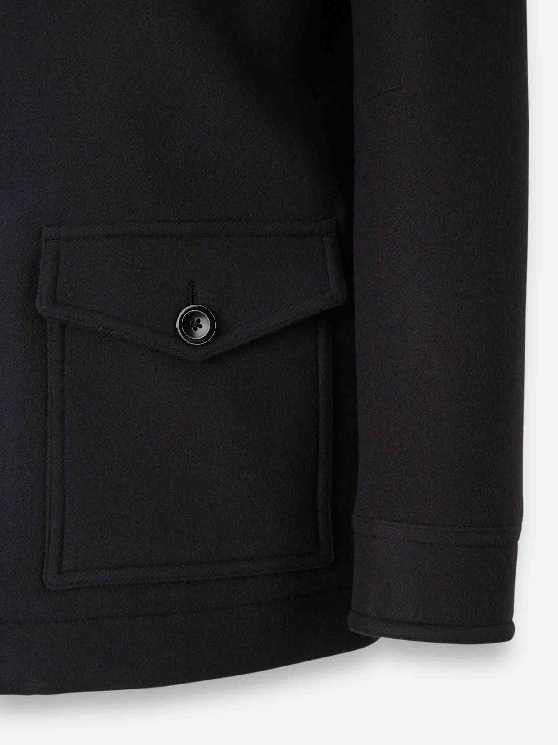 Outlet online Tom Ford Hombre Abrigo Corto Bolsillos color Azul Noche sku 513-000065 01 - Foto 4