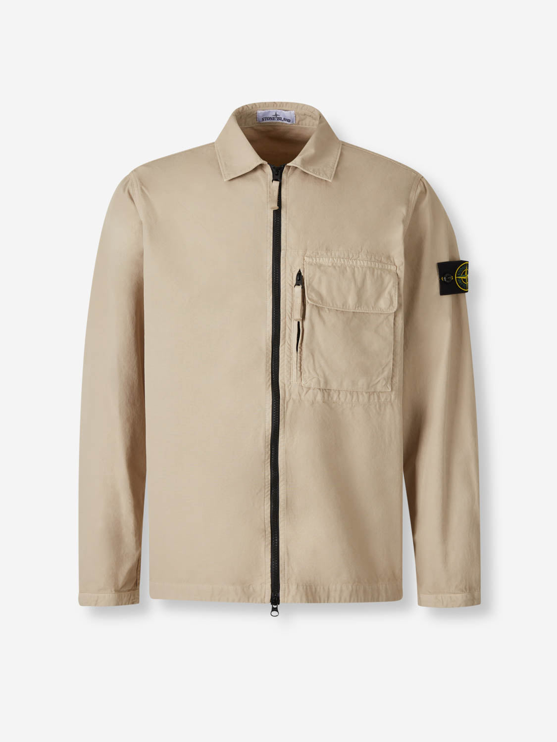 Outlet online Stone Island Hombre Sobrecamisa Técnica color Beige sku 513-000076 02 - Foto 1