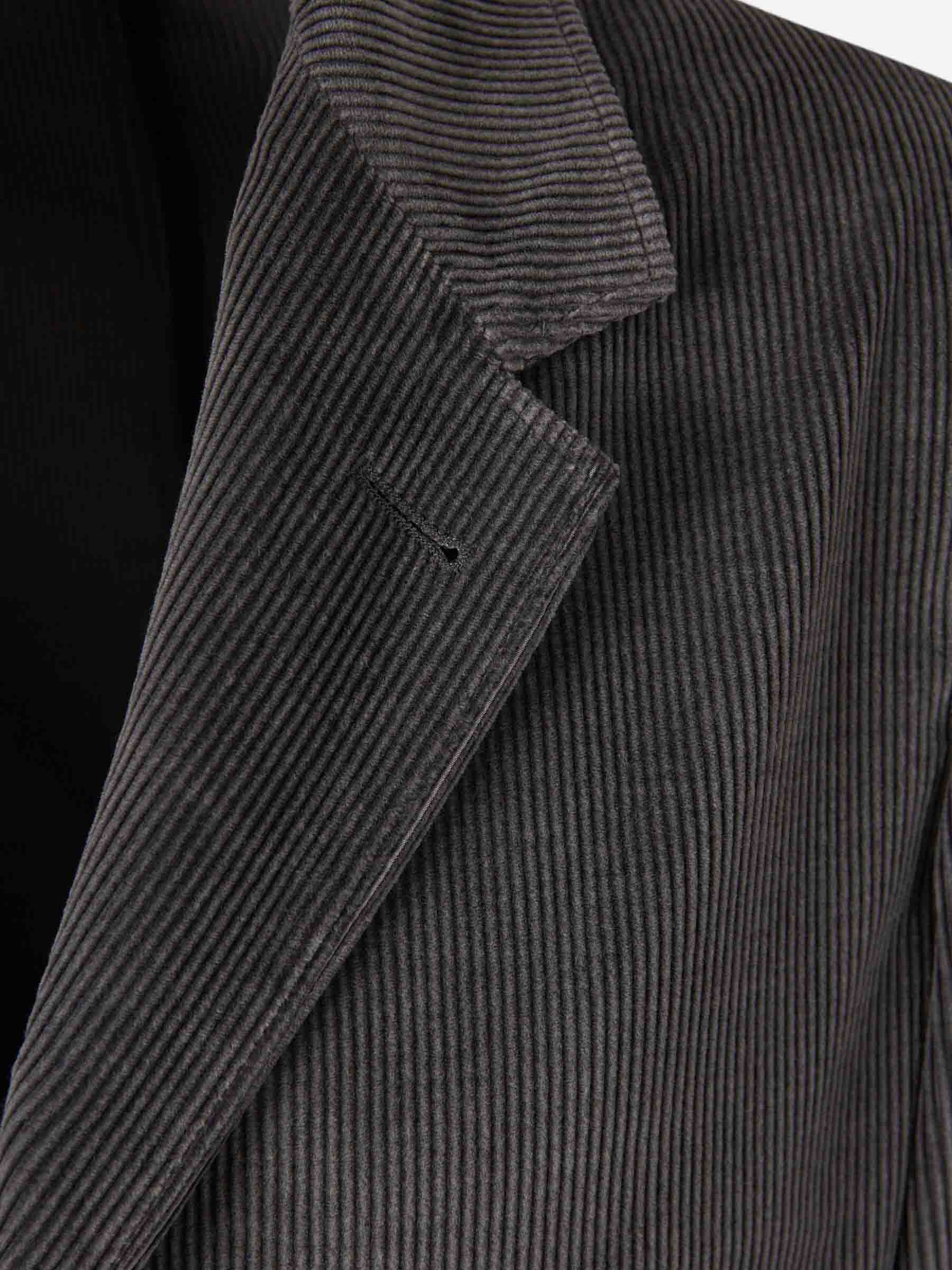 Outlet online Canali Hombre Americana Recta Pana color Verde Oscuro sku 513-000102 01 - Foto 3