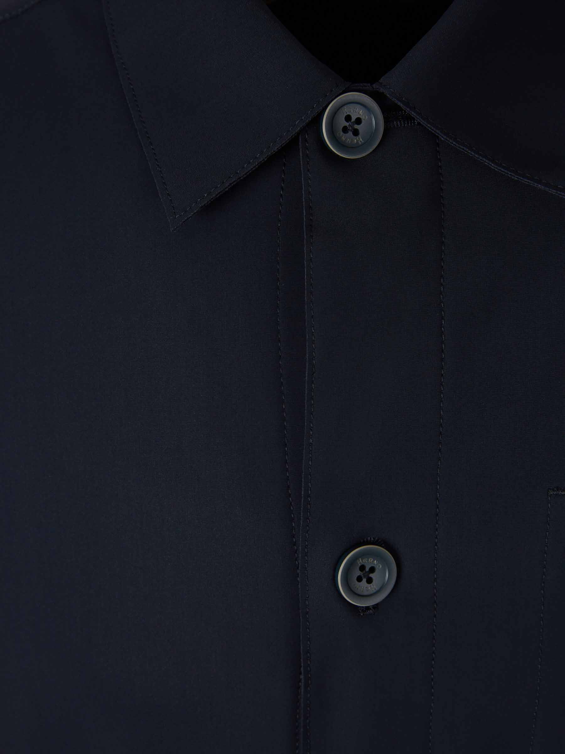Outlet online Herno Hombre Sobrecamisa Técnica color Azul Noche sku 513-000114 02 - Foto 3