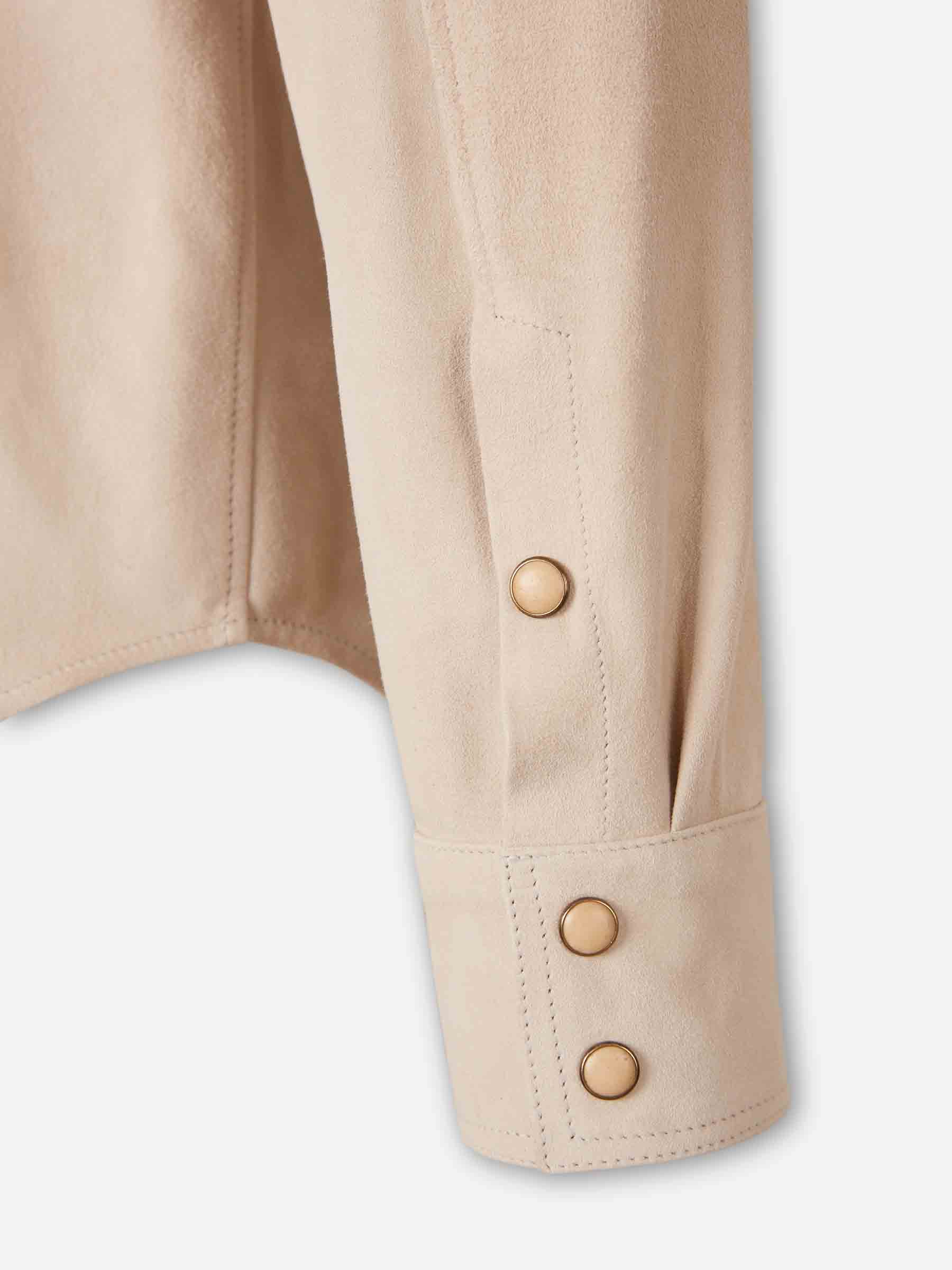 Santa Eulalia Hombre Barcelona Chaqueta Casual Piel color Crema sku 513-000166 01 - Foto 4