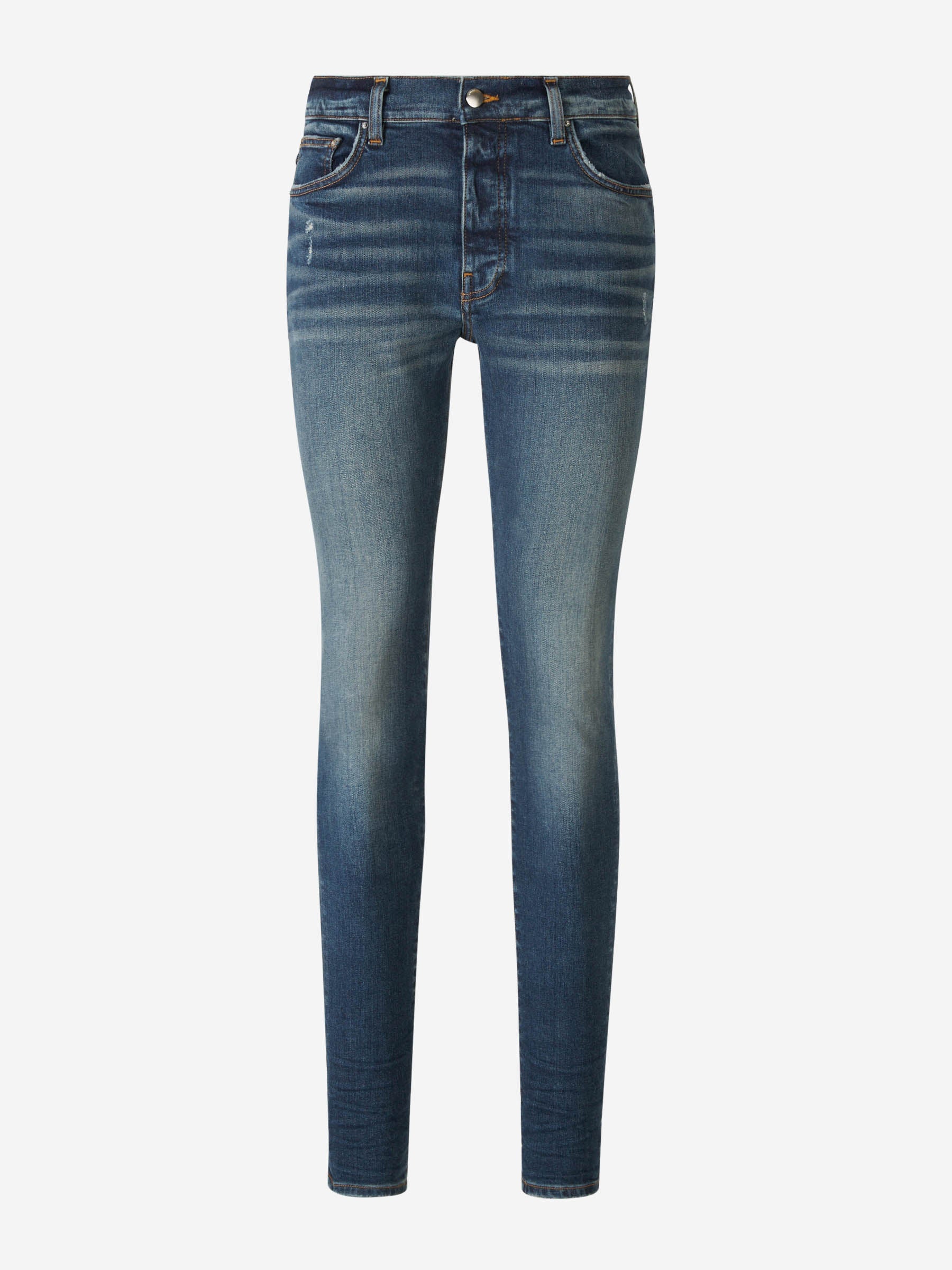 Amiri Jeans Recto Algodón color Azul Denim sku 522-002583 01 - Foto 1