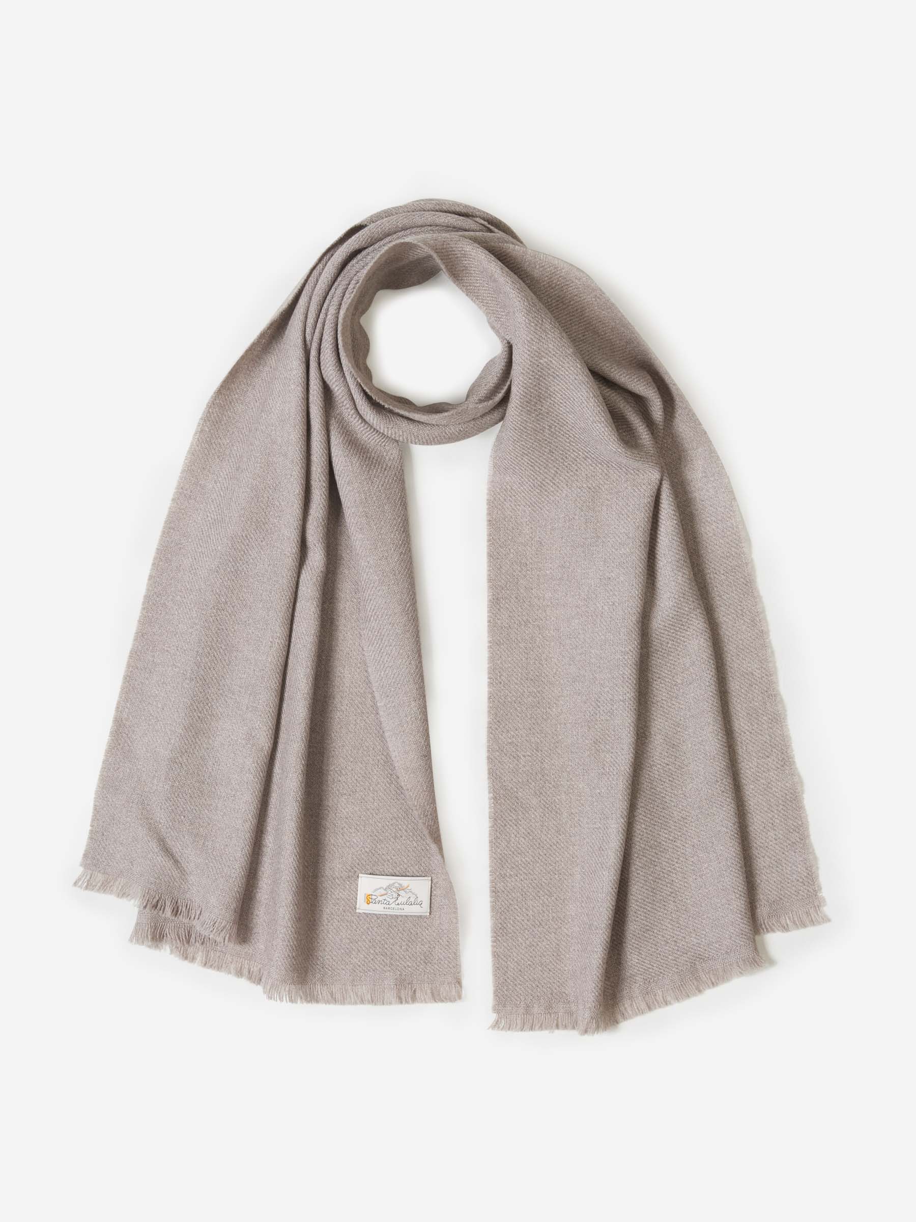 Outlet online Santa Eulalia Hombre Bufanda Lisa Lana color Beis sku 630-001247 01 - Foto 1
