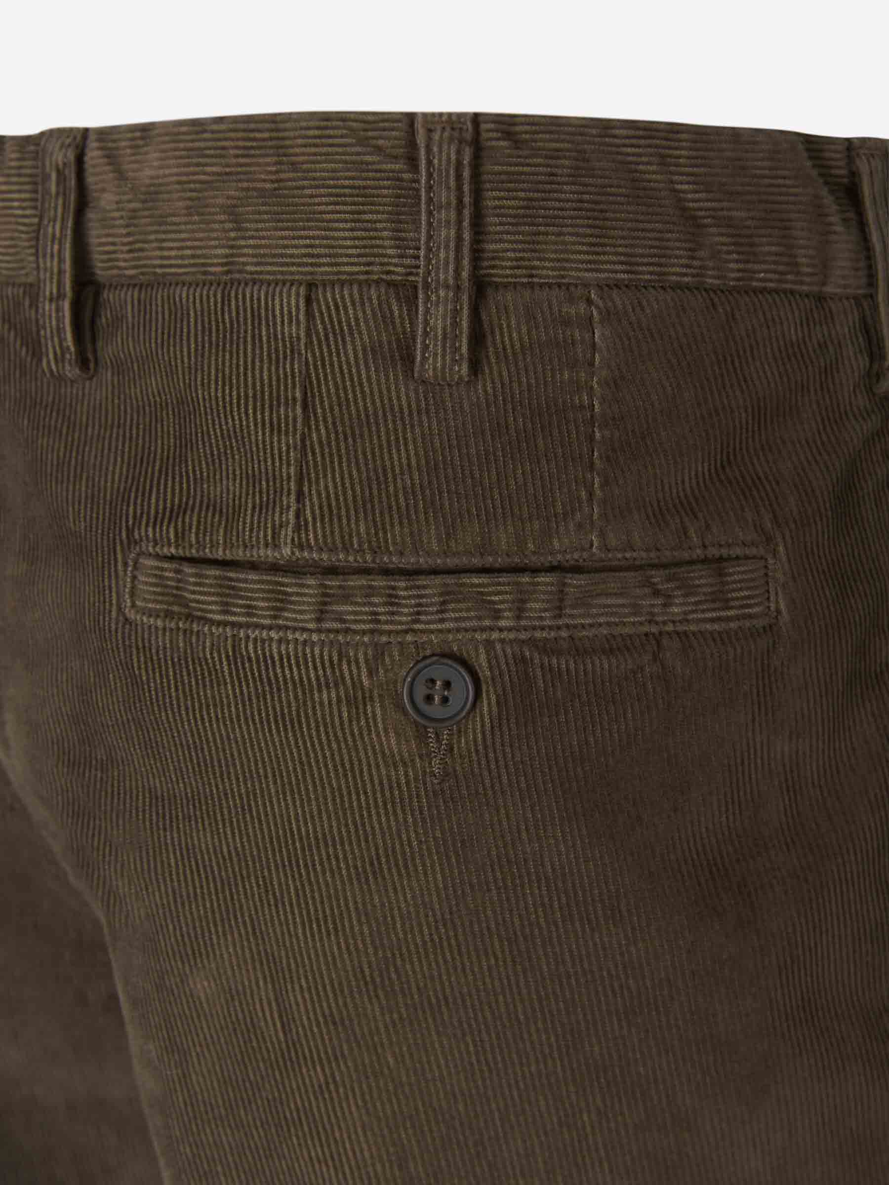 Outlet online Santa Eulalia Hombre Pantalones Pinzas Pana color Beis sku 521-002284 04 - Foto 8