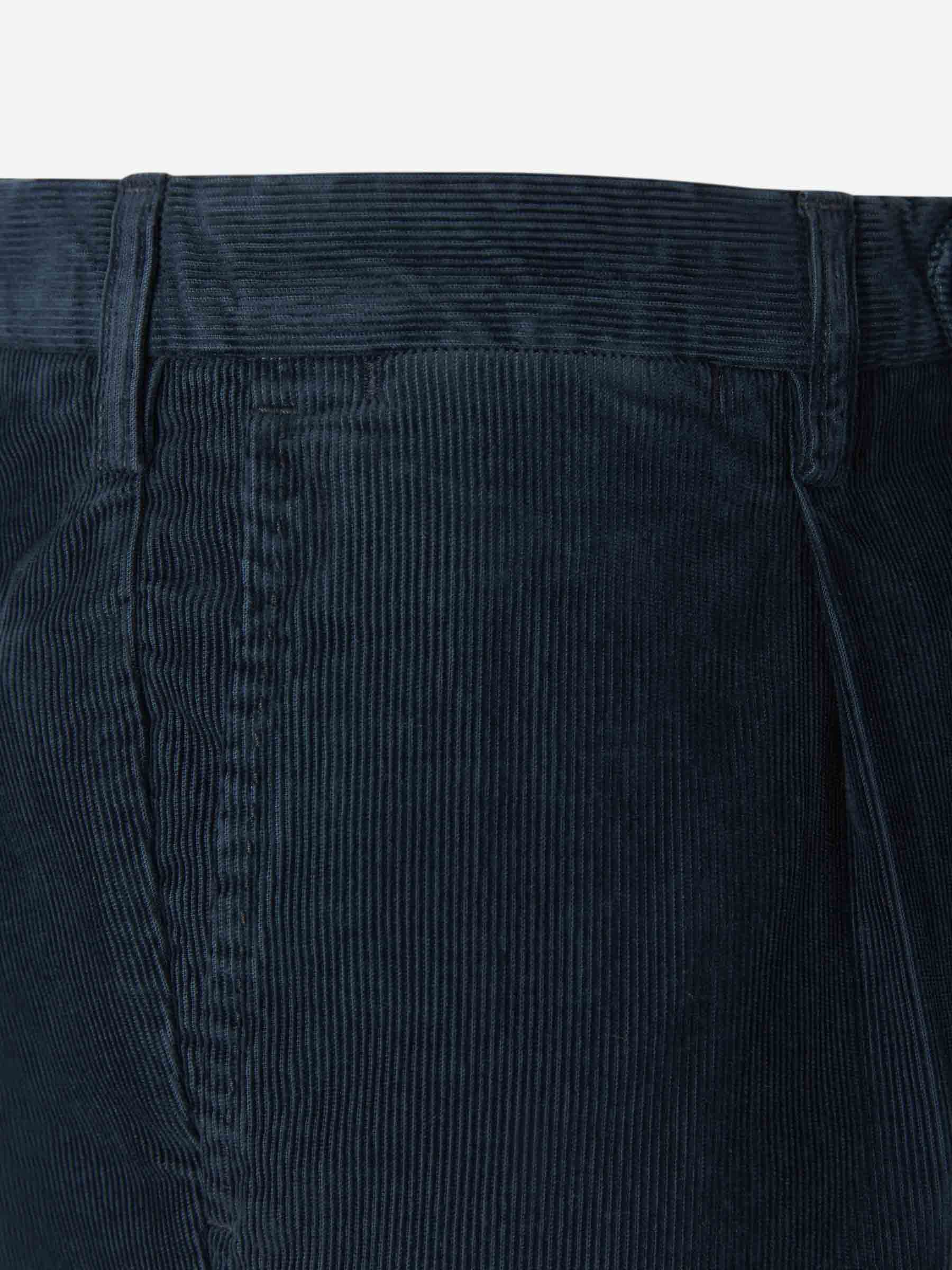 Outlet online Santa Eulalia Hombre Pantalones Pinzas Pana color Azul Marino sku 521-002284 03 - Foto 12