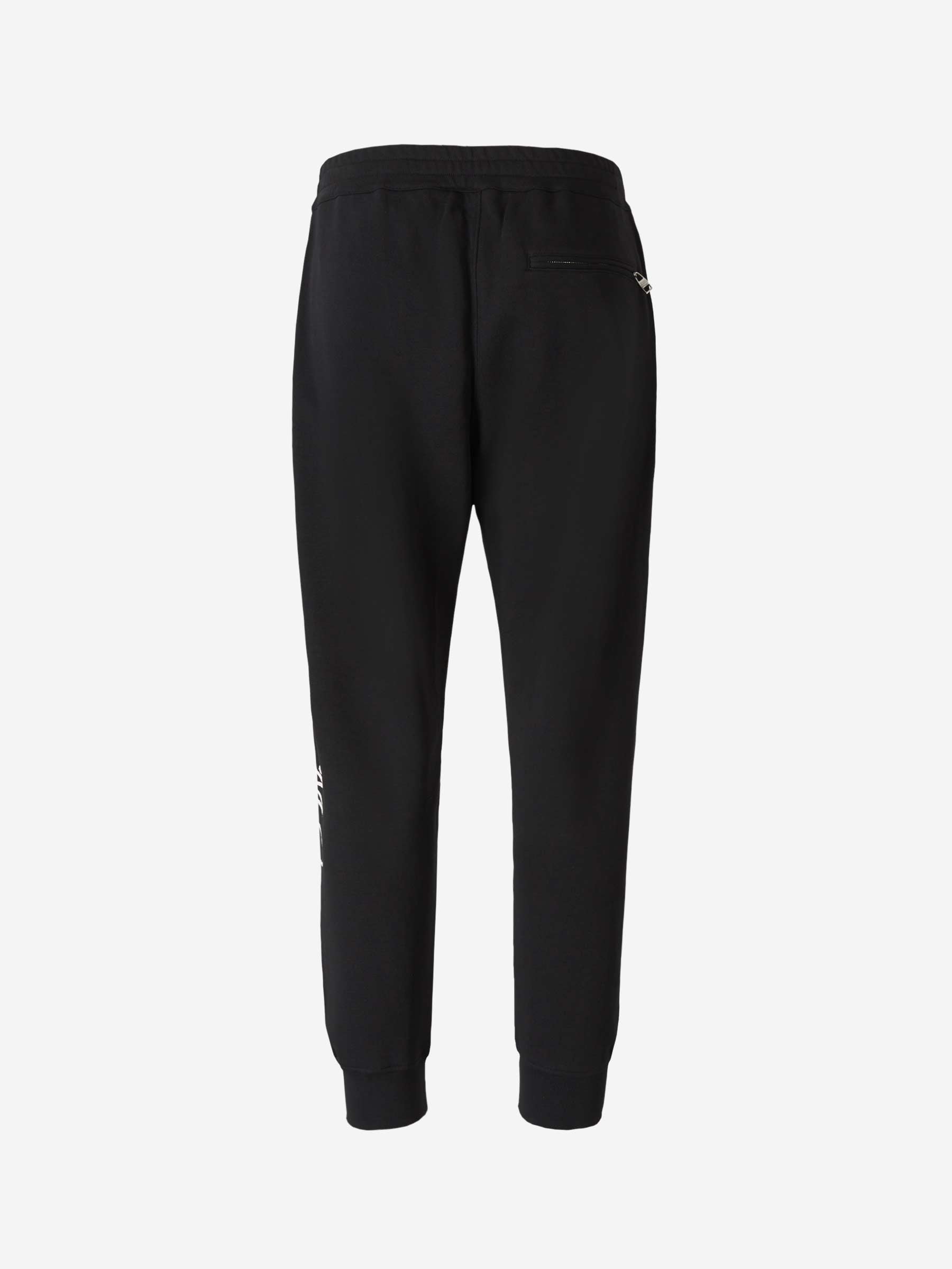 Outlet online McQueen Hombre Joggers Logo Algodón color Negro sku 521-002316 01 - Foto 3