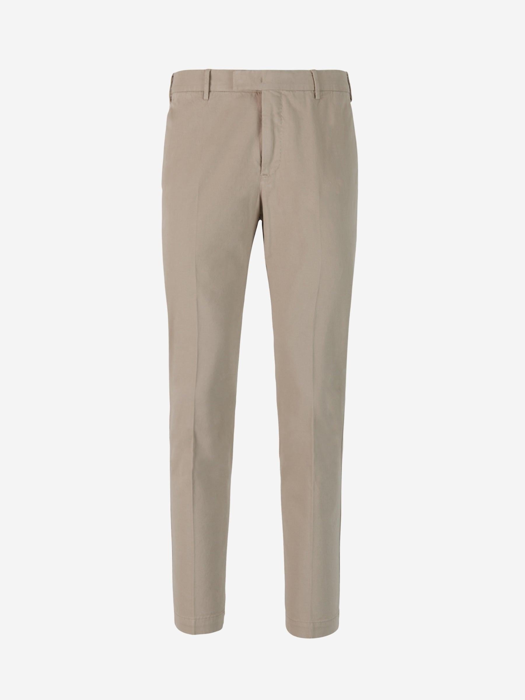 Outlet online PT Torino Hombre Pantalones Formales Algodón color Beige sku 521-002535 02 - Foto 1