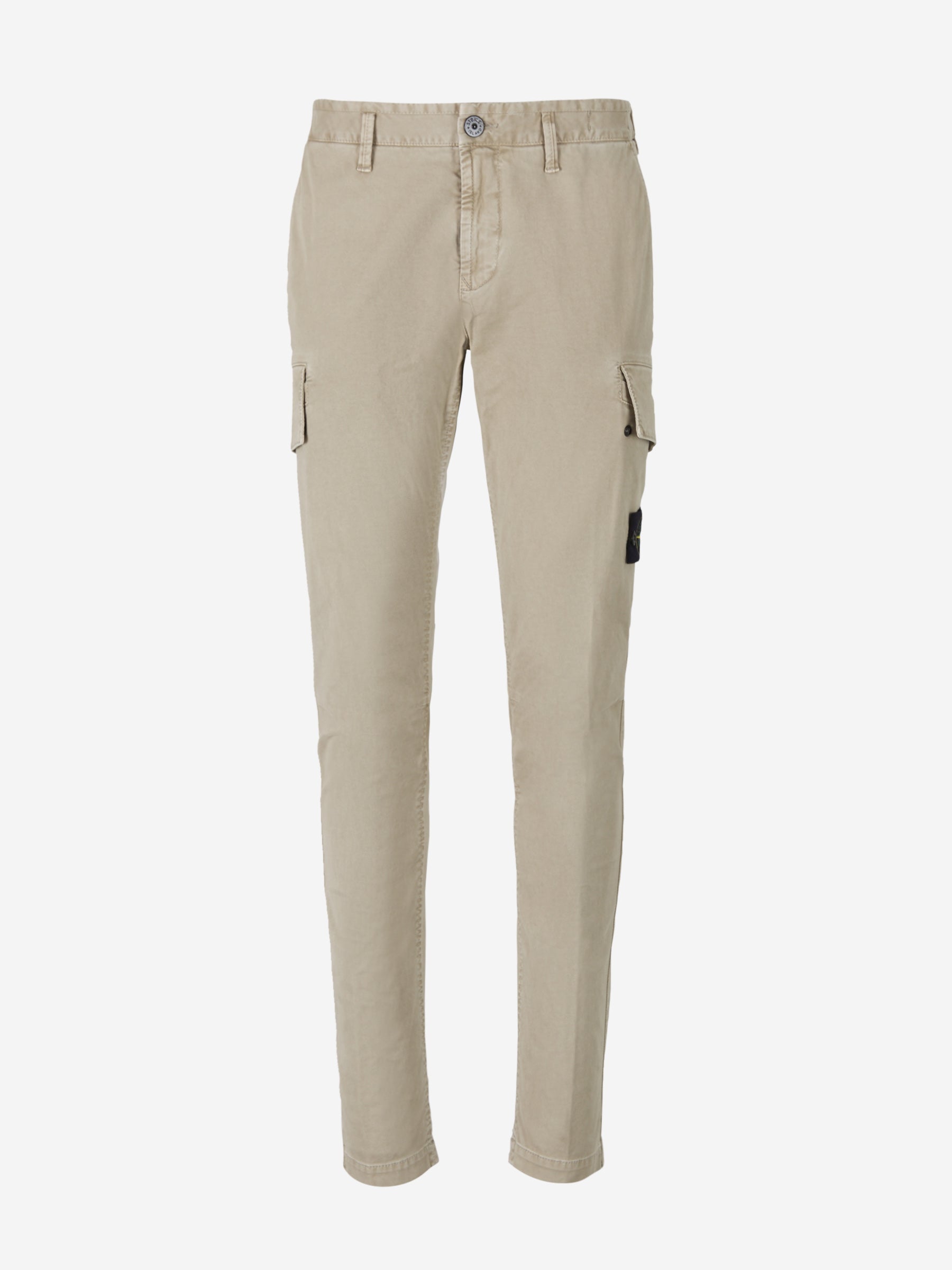 Outlet online Stone Island Hombre Pantalones Cargo Algodón color Gris Claro sku 521-002575 02 - Foto 19
